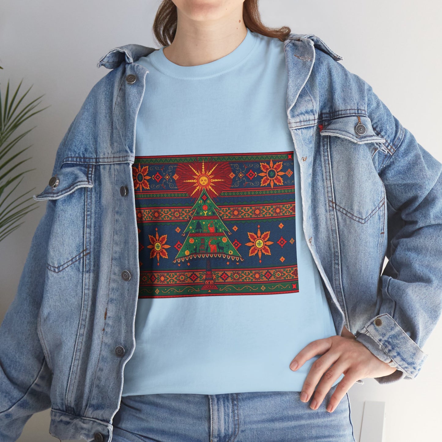 Cultural Fusion Christmas T-Shirt | Festive Fusion Collection BS7