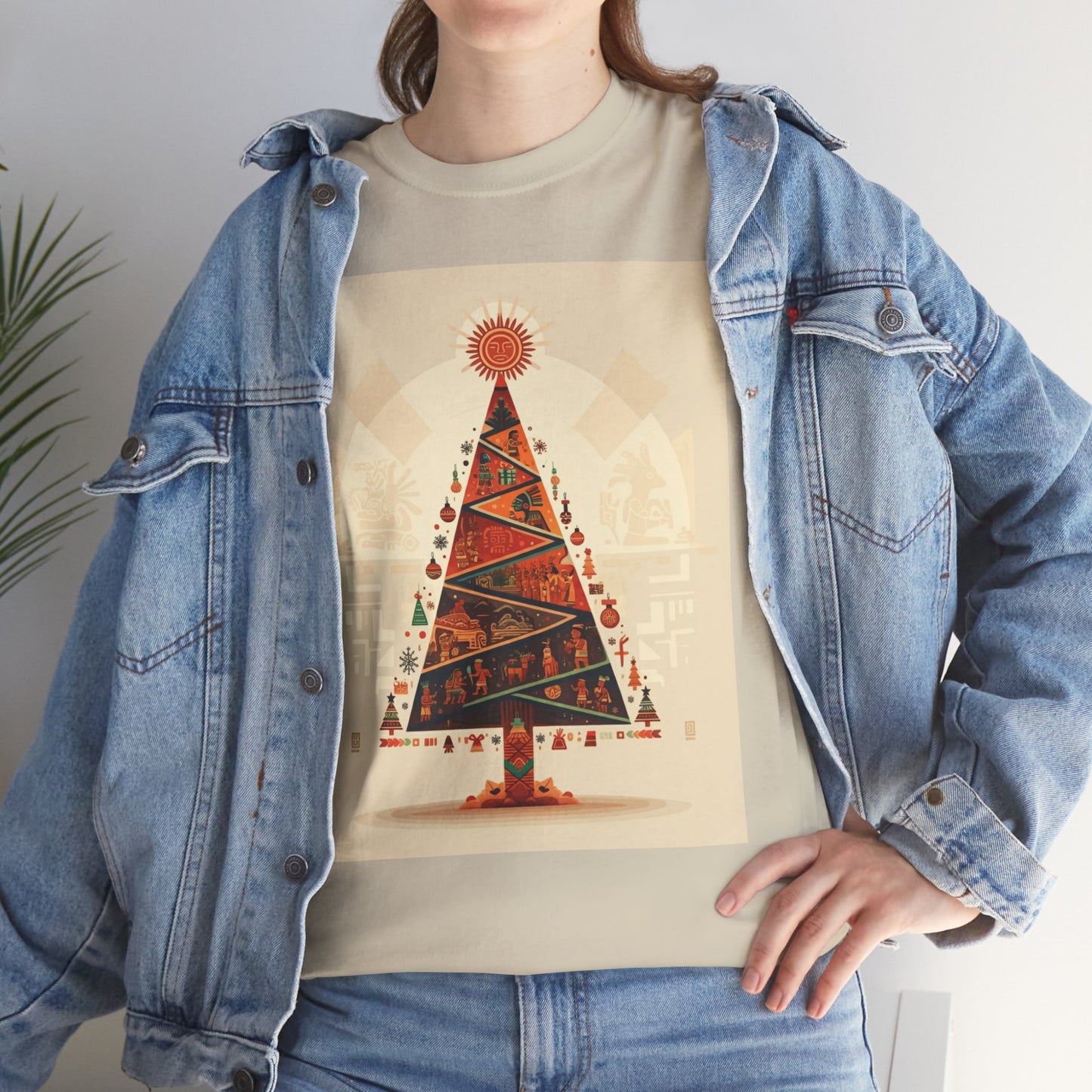 Cultural Fusion Christmas T-Shirt | Festive Fusion Collection IFX6