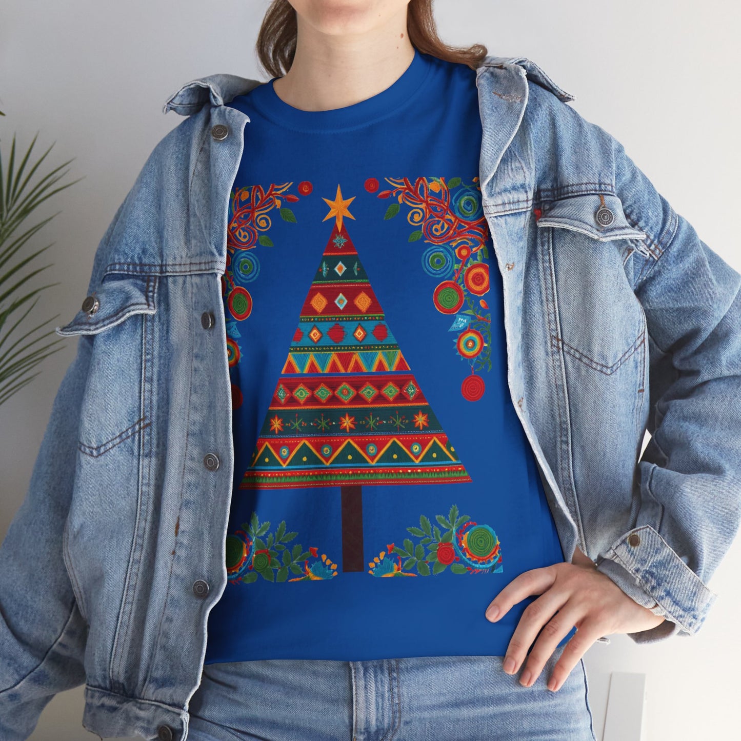 Cultural Fusion Christmas T-Shirt | Festive Fusion Collection PL5