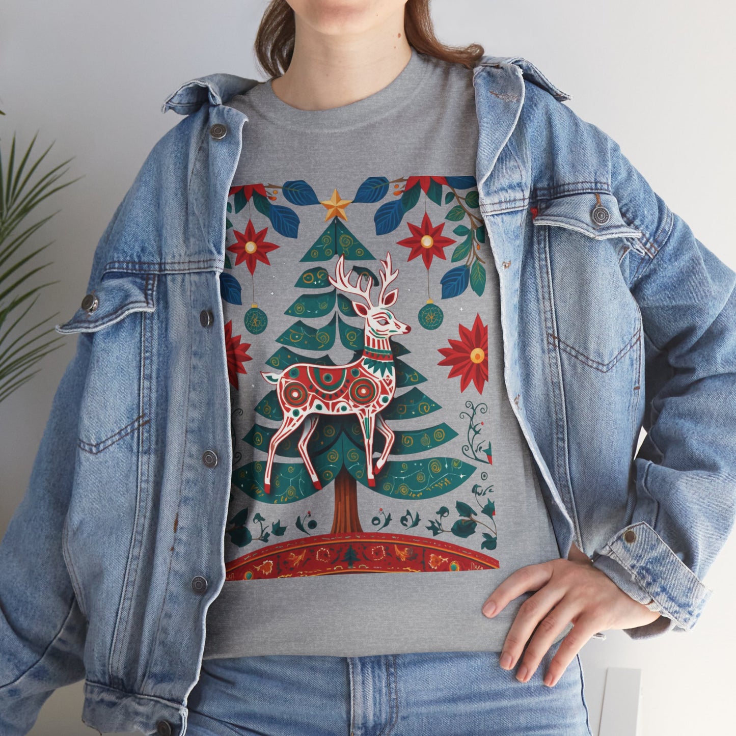 Cultural Fusion Christmas T-Shirt | Festive Fusion Collection PL11