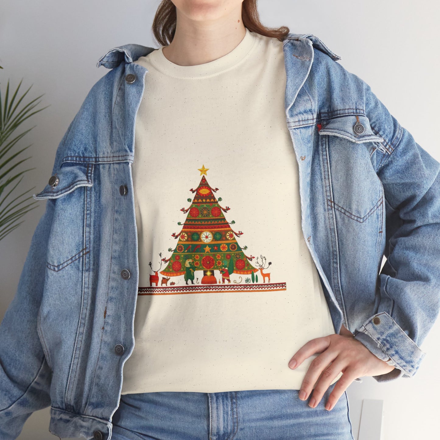 Cultural Fusion Christmas T-Shirt | Festive Fusion Collection BS3