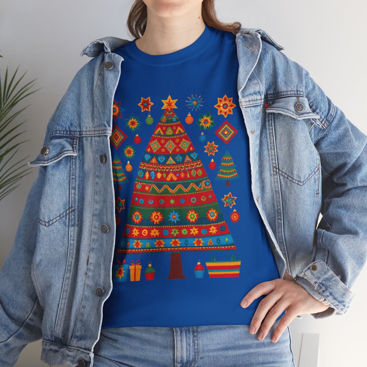 Cultural Fusion Christmas T-Shirt | Festive Fusion Collection PL0