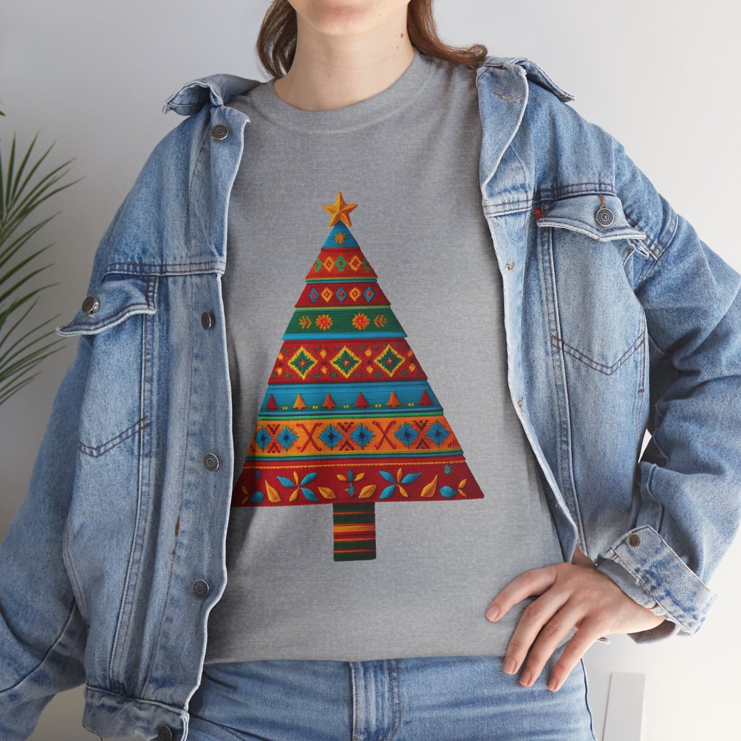 Cultural Fusion Christmas T-Shirt | Festive Fusion Collection PL2