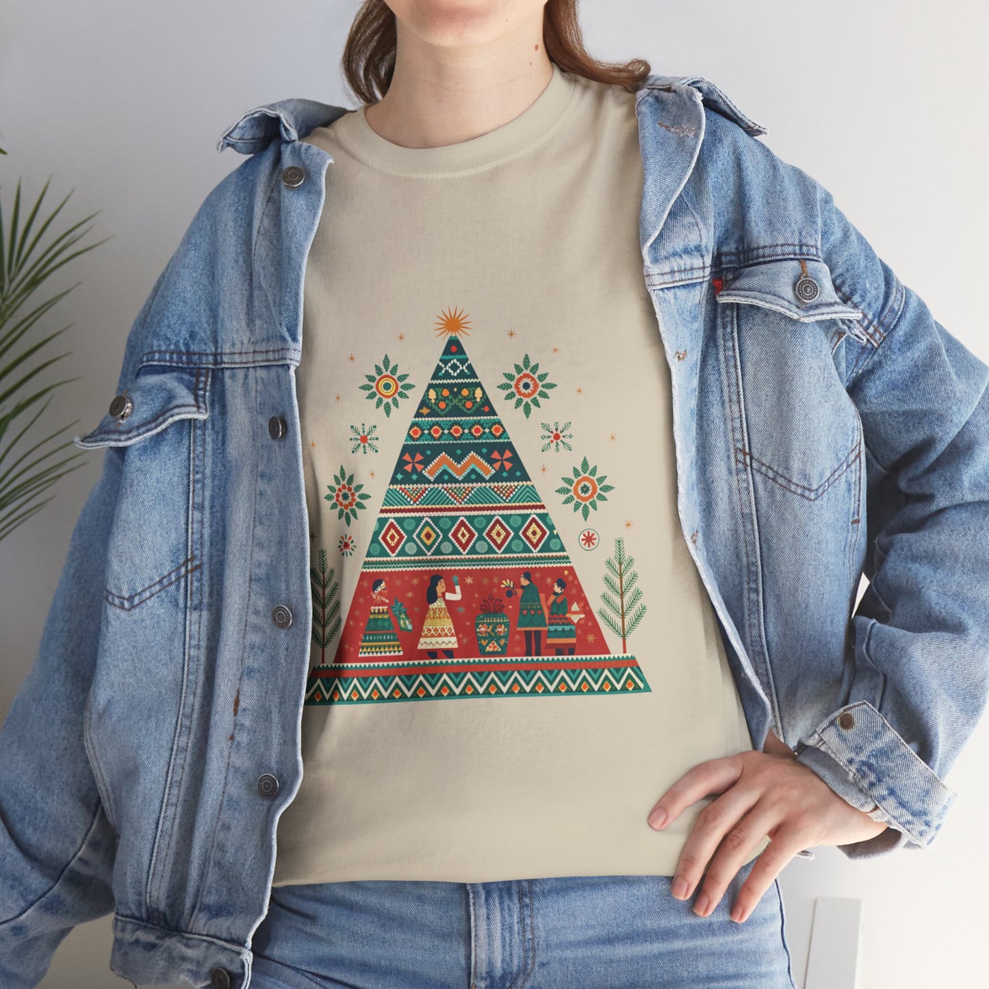 Cultural Fusion Christmas T-Shirt | Festive Fusion Collection R3