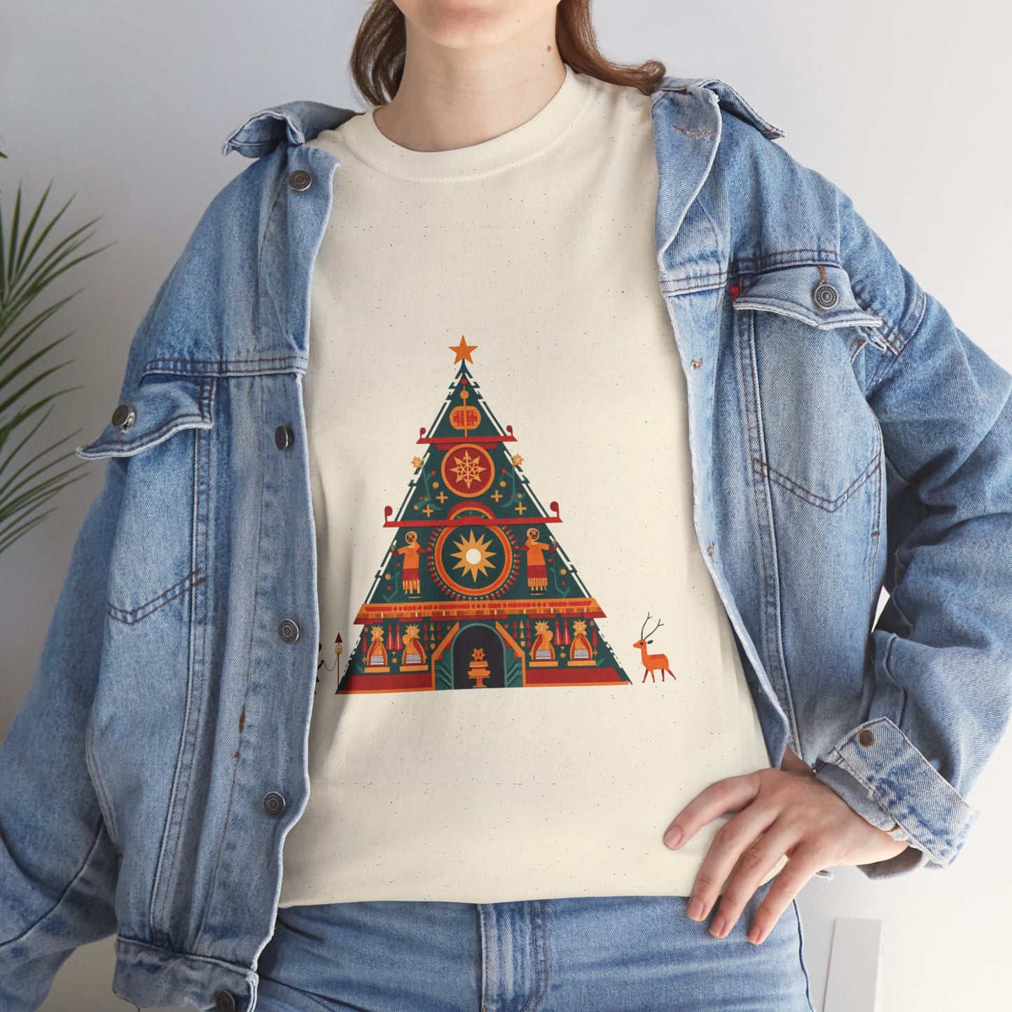 Cultural Fusion Christmas T-Shirt | Festive Fusion Collection PP0