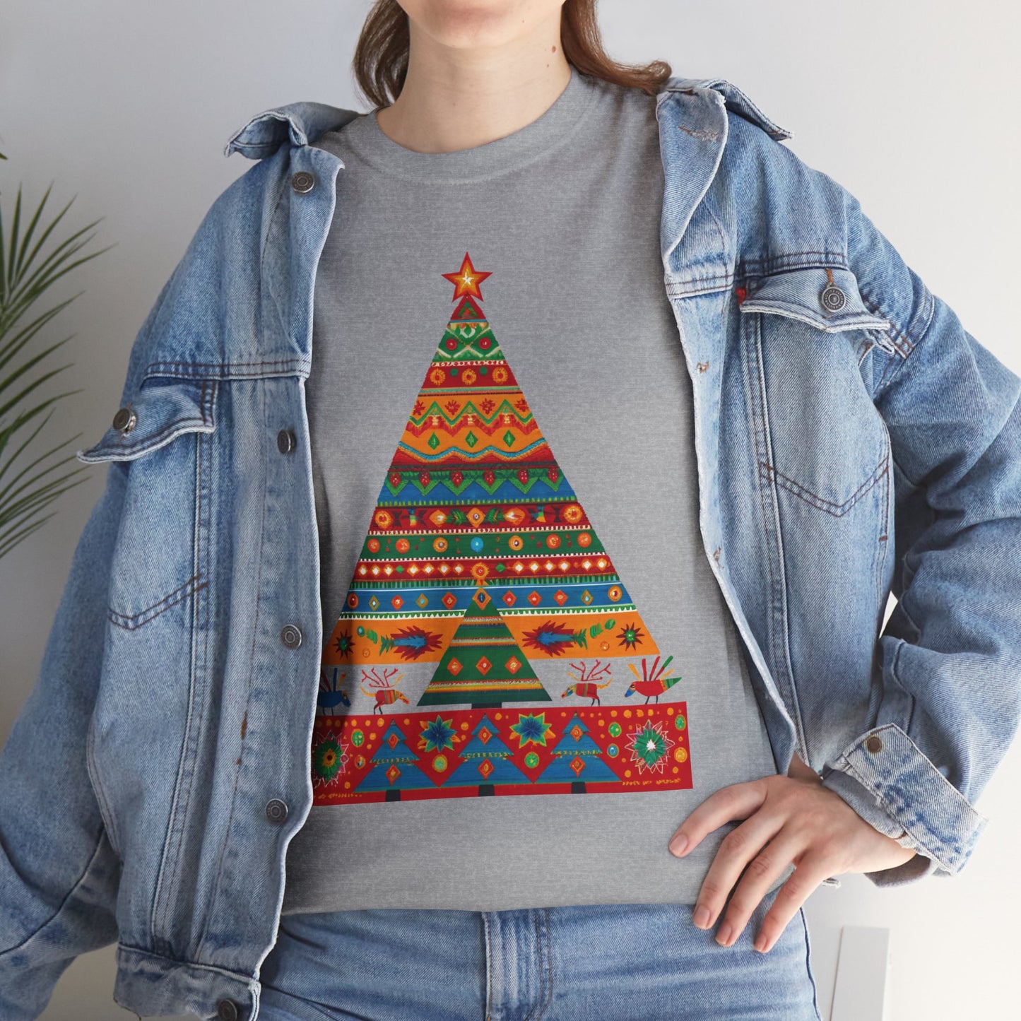 Cultural Fusion Christmas T-Shirt | Festive Fusion Collection PL1