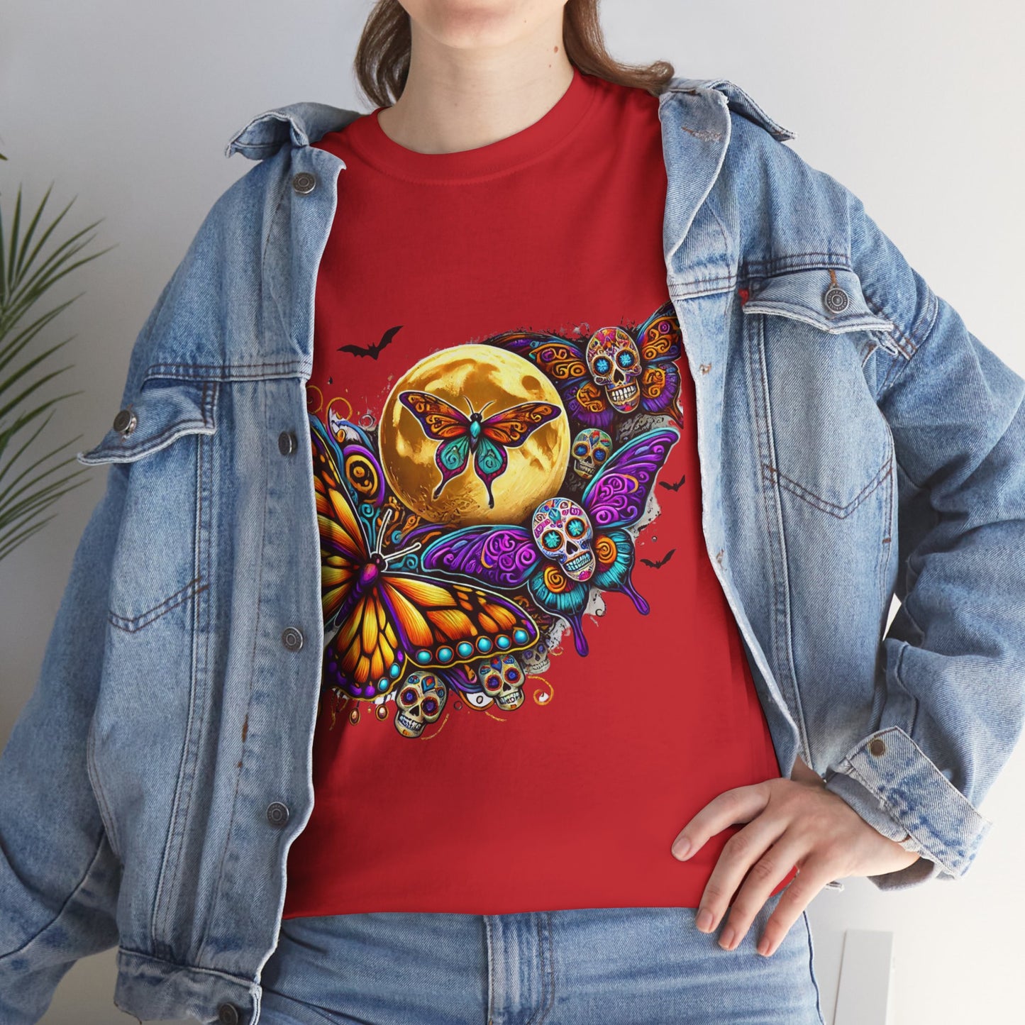 Cosmic Spirits: Huichol x Day of the Dead T-Shirt | Fusion Collection CG1