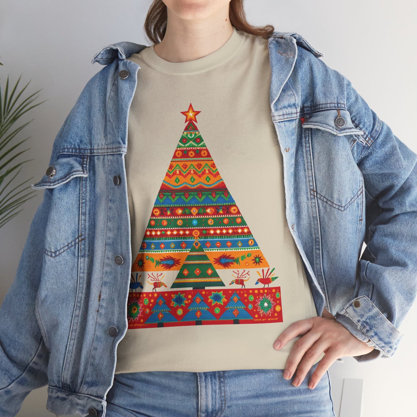 Cultural Fusion Christmas T-Shirt | Festive Fusion Collection PL1