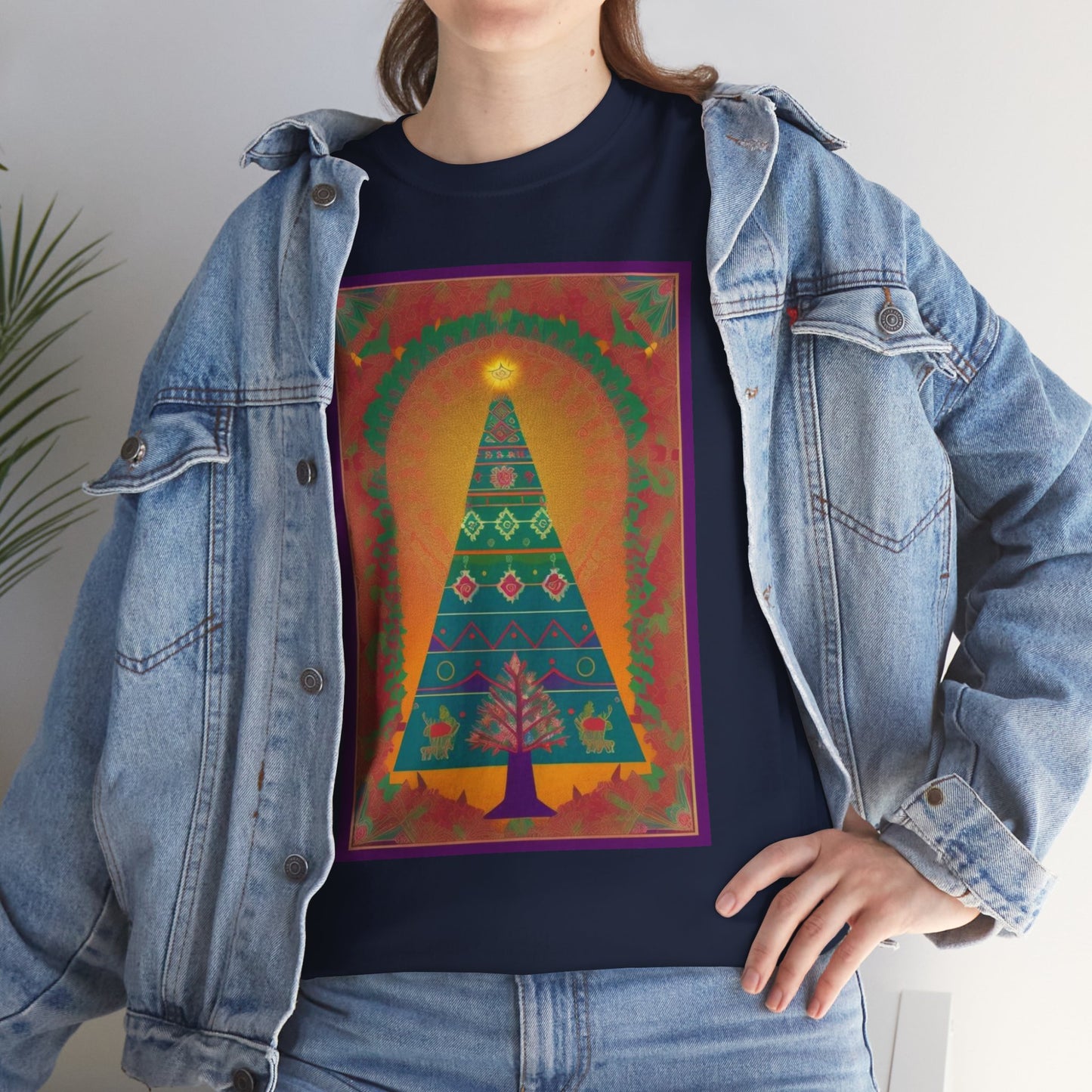 Cultural Fusion Christmas T-Shirt | Festive Fusion Collection P4