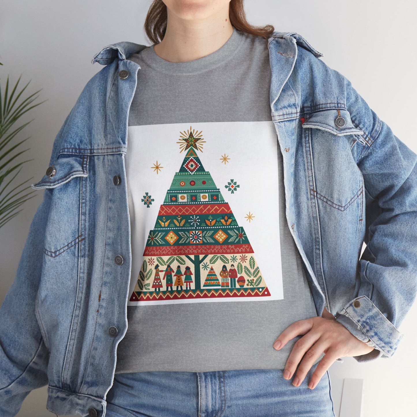 Cultural Fusion Christmas T-Shirt | Festive Fusion Collection R0