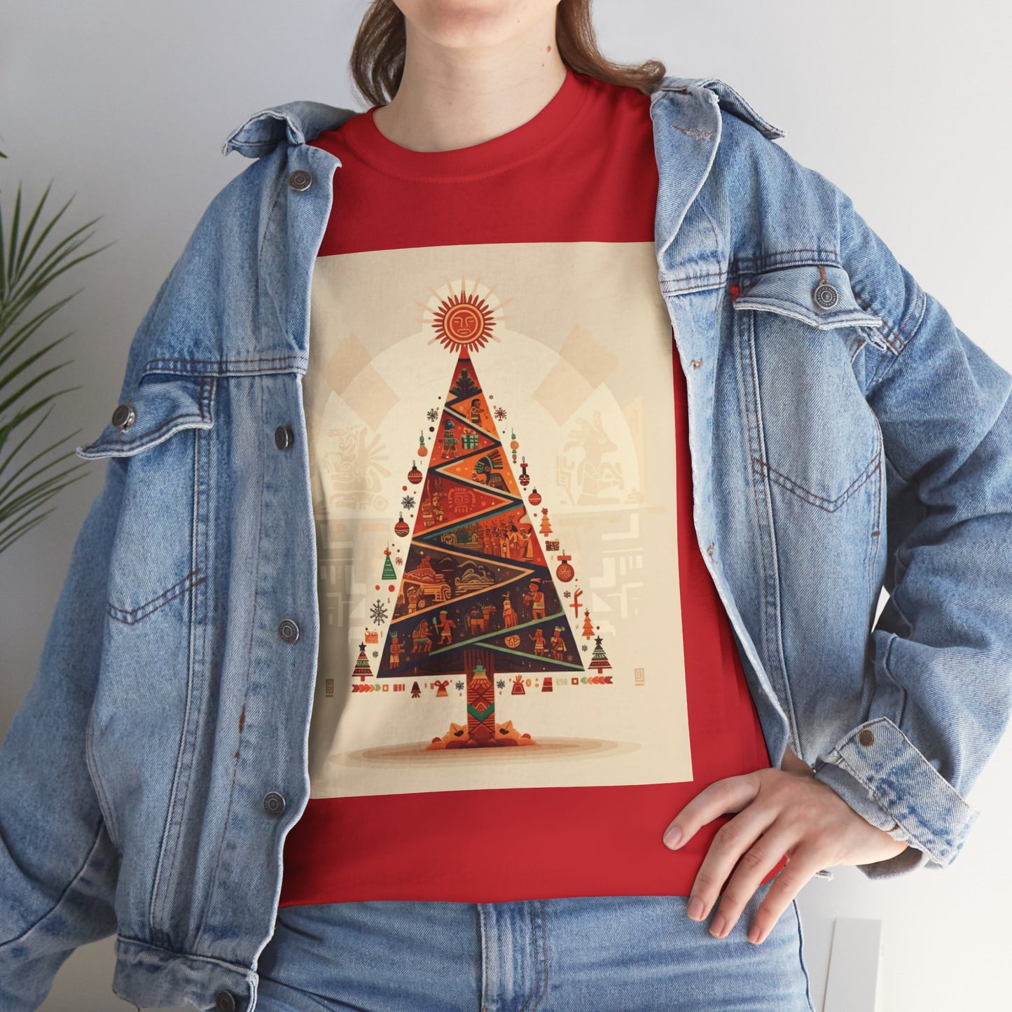 Cultural Fusion Christmas T-Shirt | Festive Fusion Collection IFX6