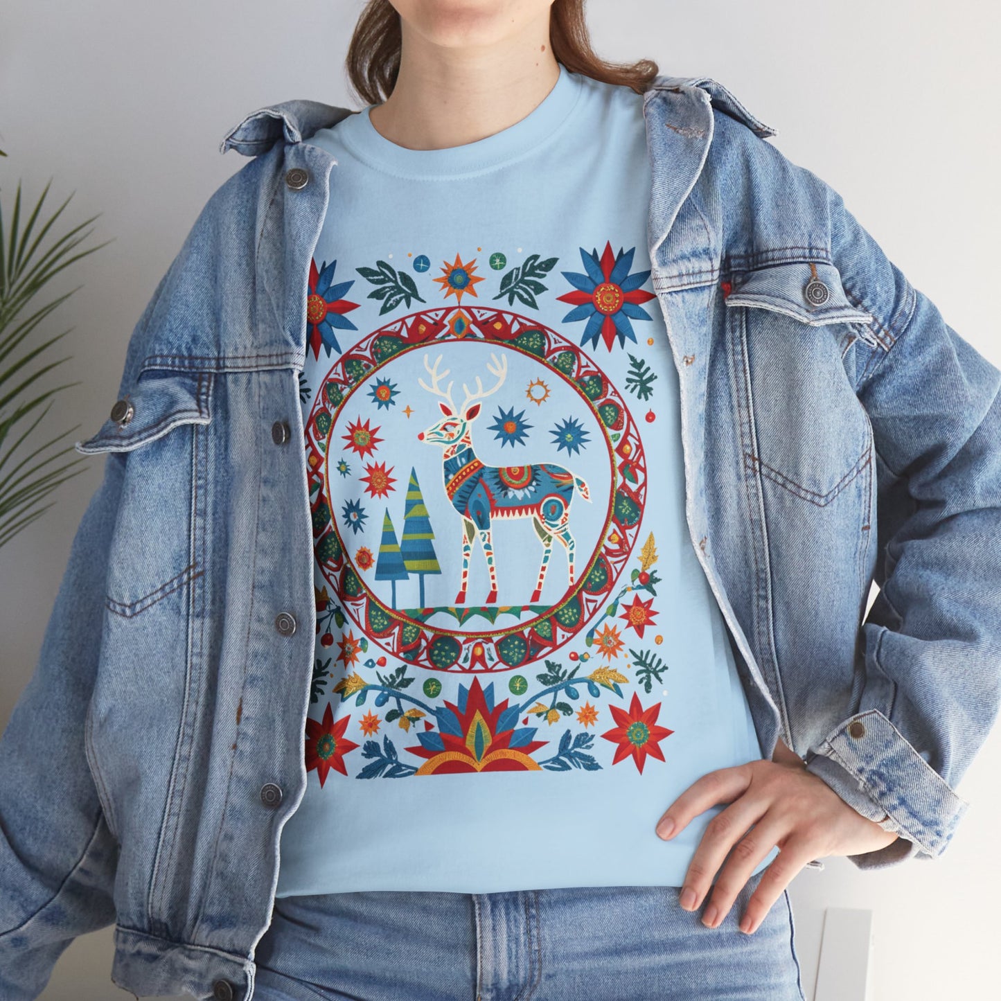 Cultural Fusion Christmas T-Shirt | Festive Fusion Collection PL12