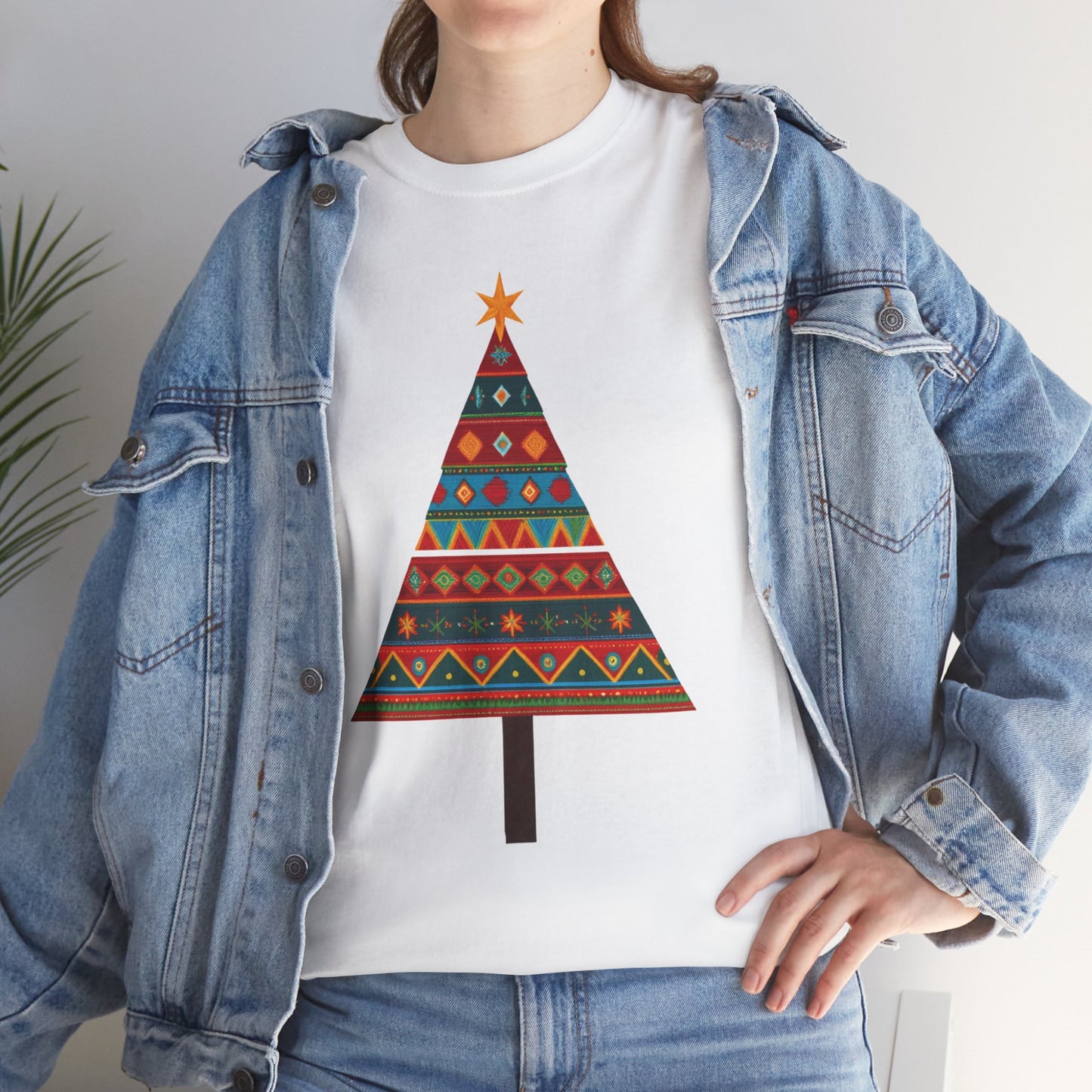 Cultural Fusion Christmas T-Shirt | Festive Fusion Collection PL6