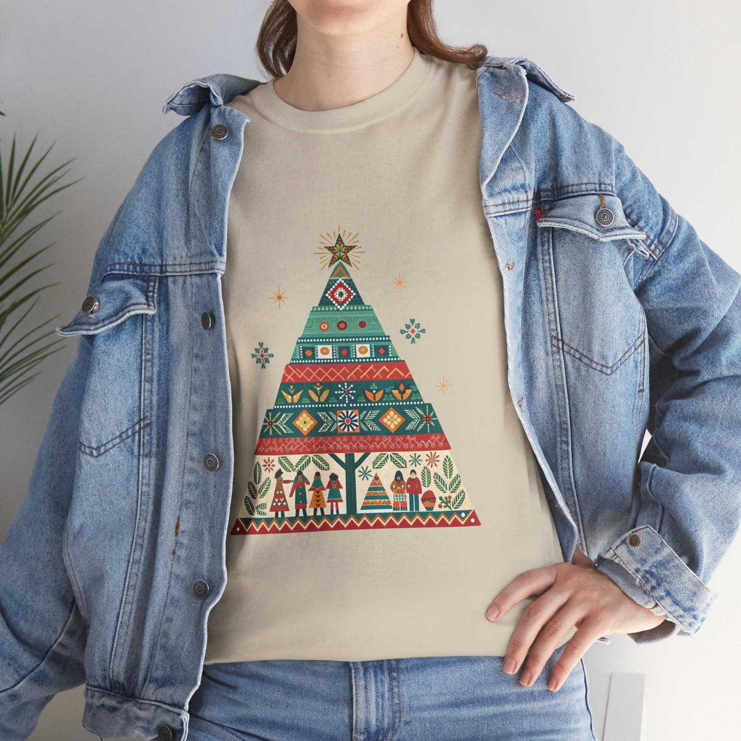 Cultural Fusion Christmas T-Shirt | Festive Fusion Collection R1