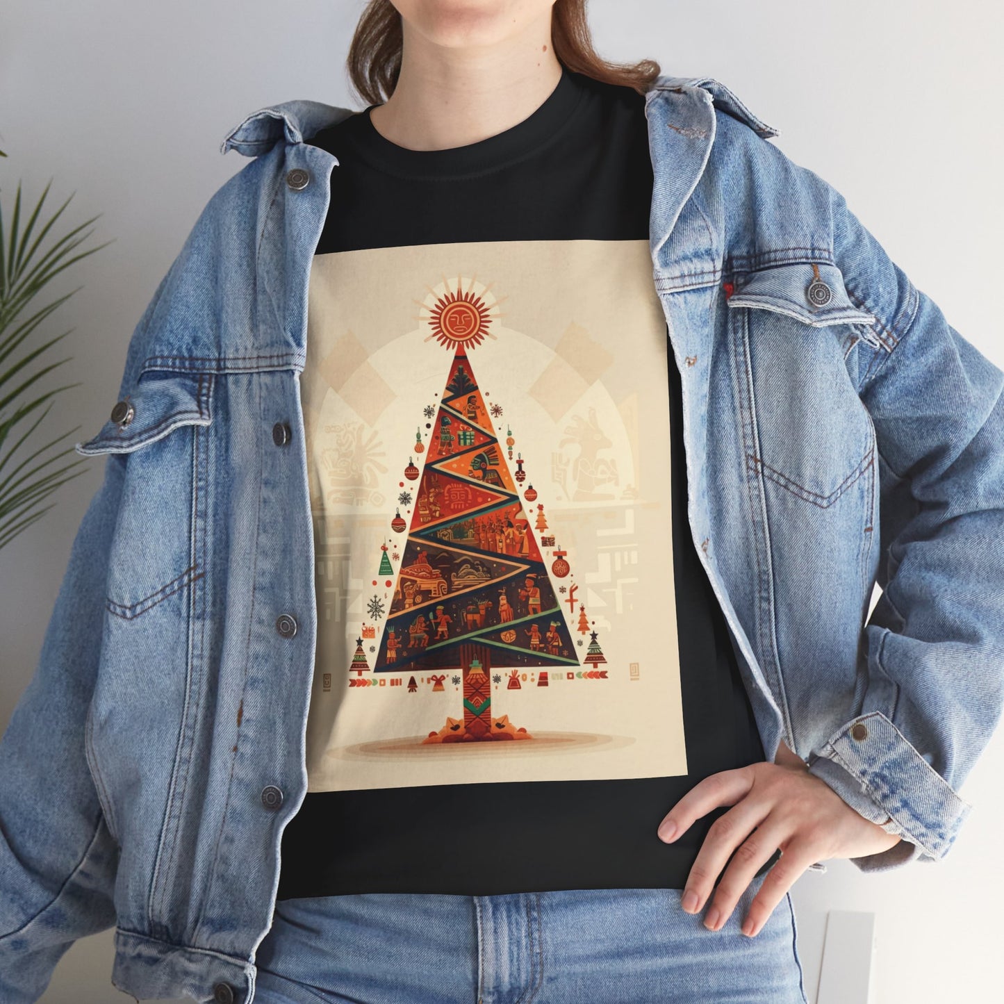 Cultural Fusion Christmas T-Shirt | Festive Fusion Collection IFX6