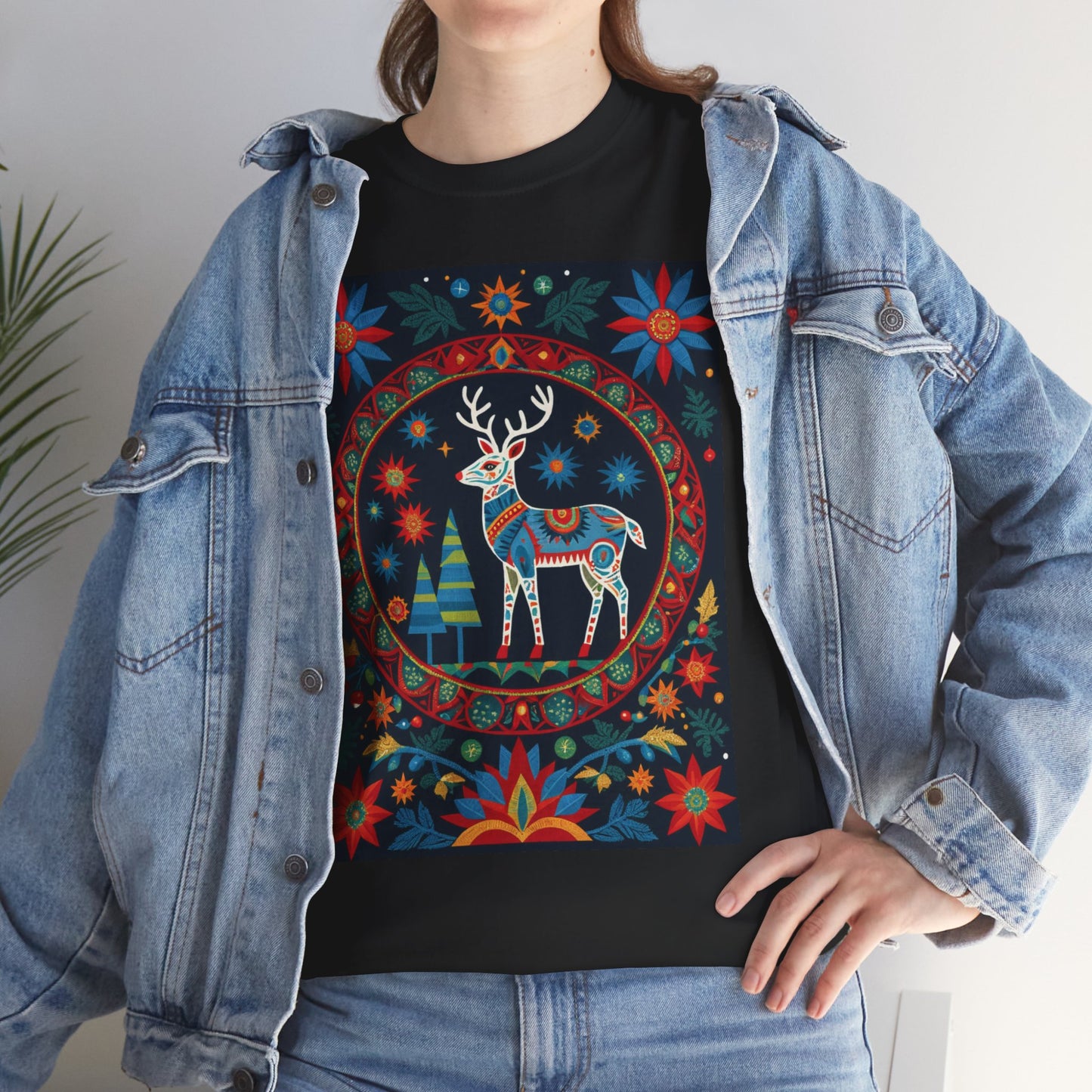 Cultural Fusion Christmas T-Shirt | Festive Fusion Collection PL9