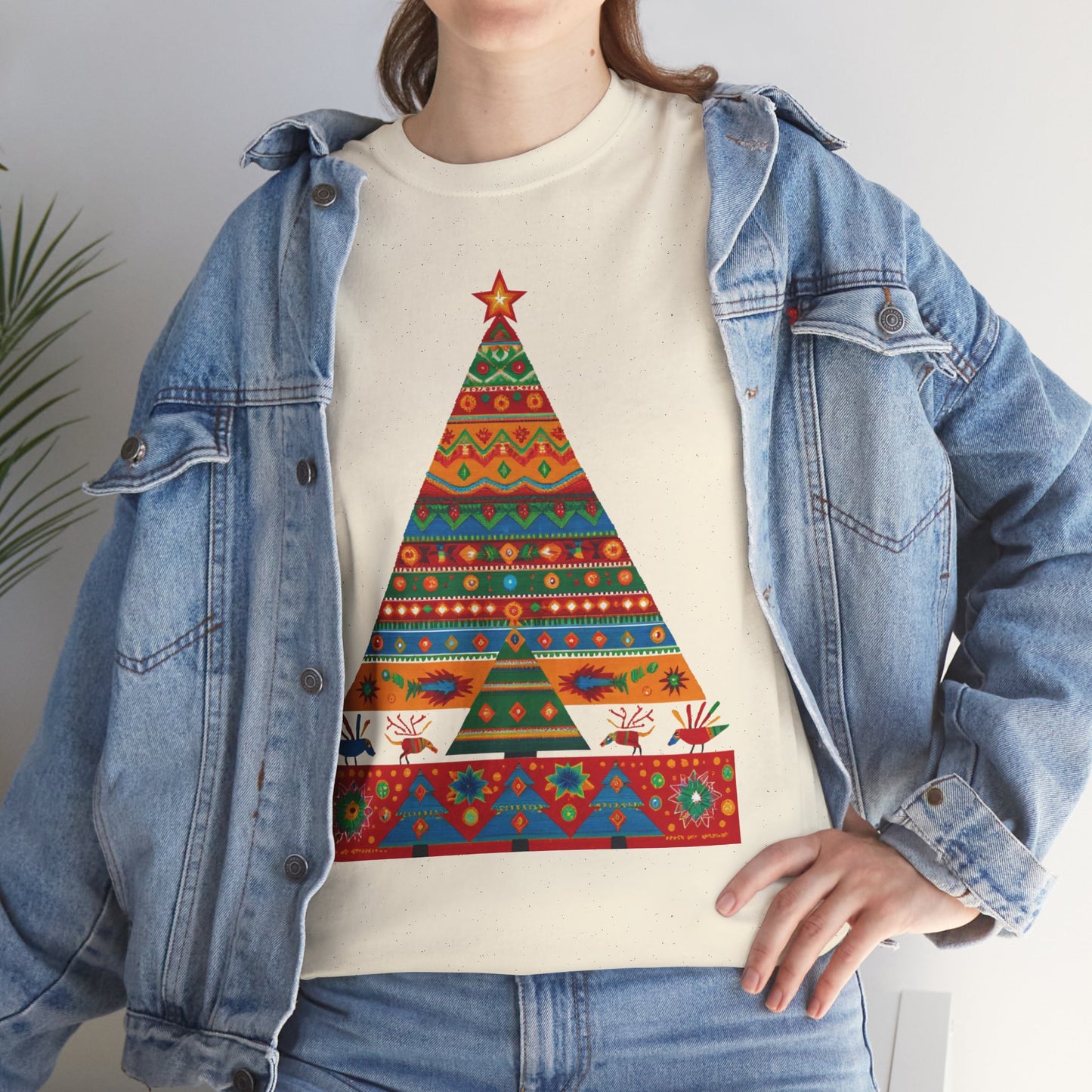 Cultural Fusion Christmas T-Shirt | Festive Fusion Collection PL1