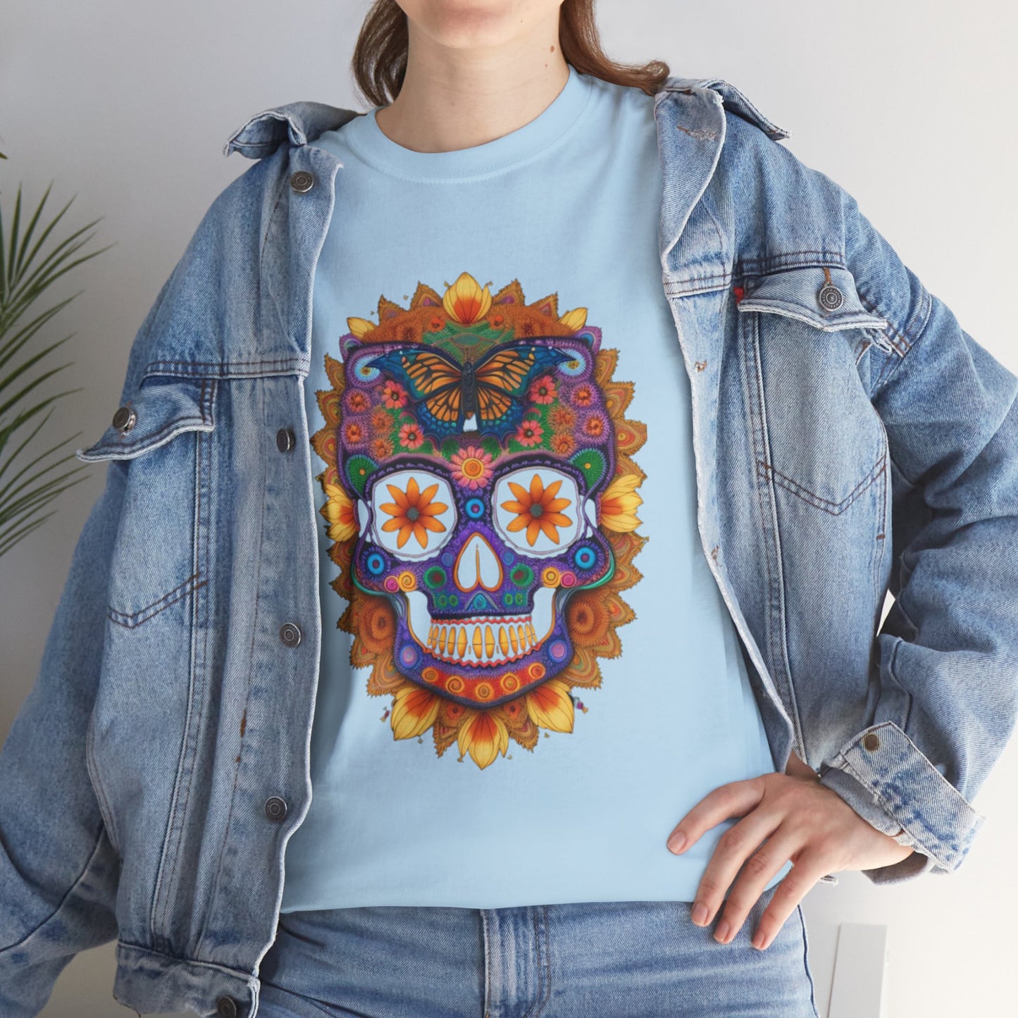 Cosmic Spirits: Huichol x Day of the Dead T-Shirt | Fusion Collection P10