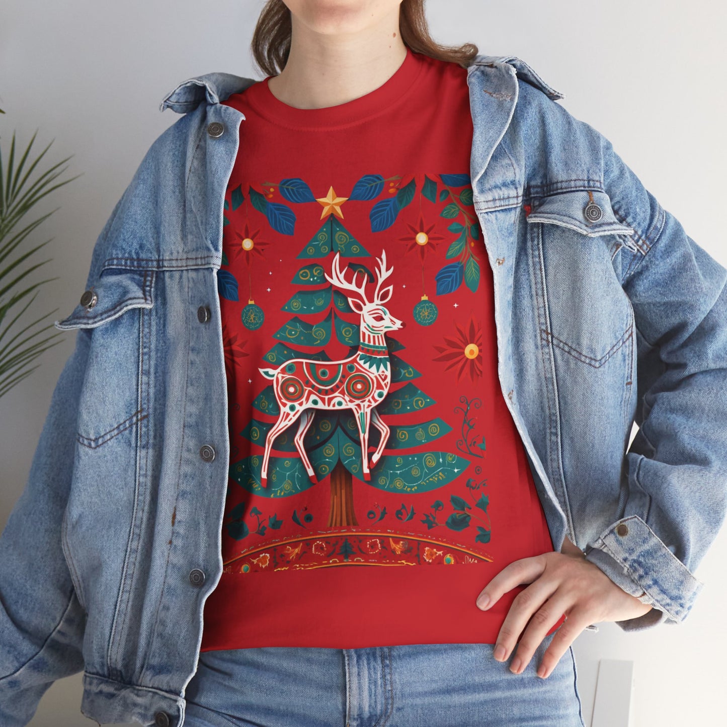 Cultural Fusion Christmas T-Shirt | Festive Fusion Collection PL11