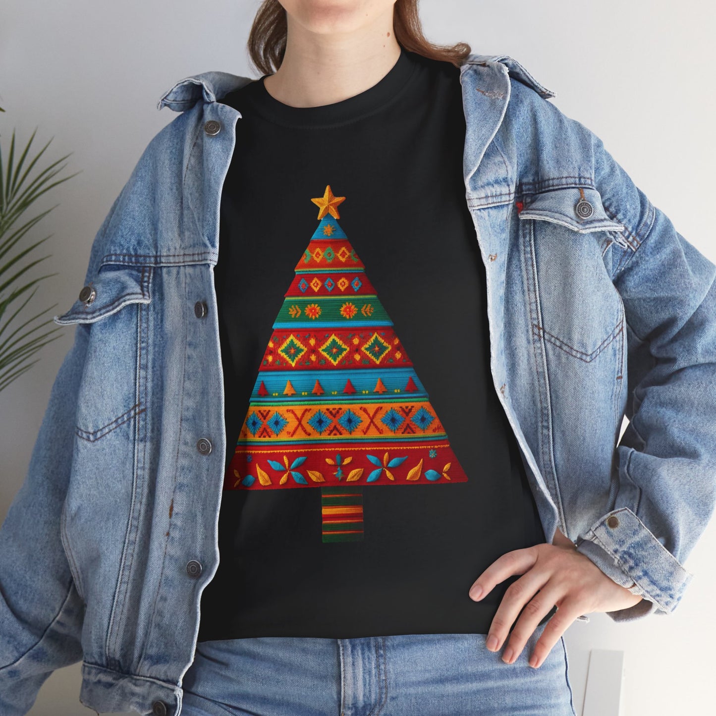 Cultural Fusion Christmas T-Shirt | Festive Fusion Collection PL2