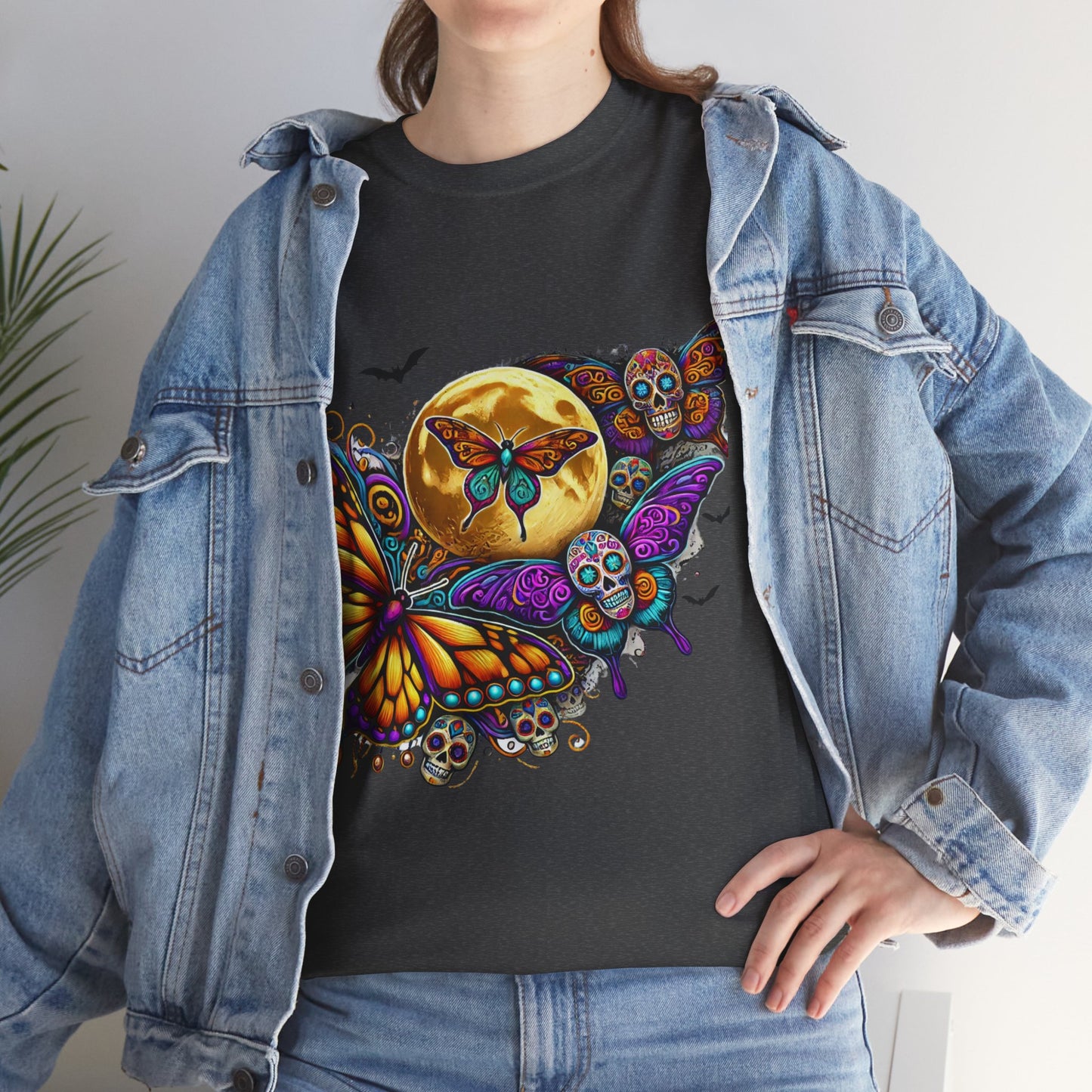 Cosmic Spirits: Huichol x Day of the Dead T-Shirt | Fusion Collection CG1