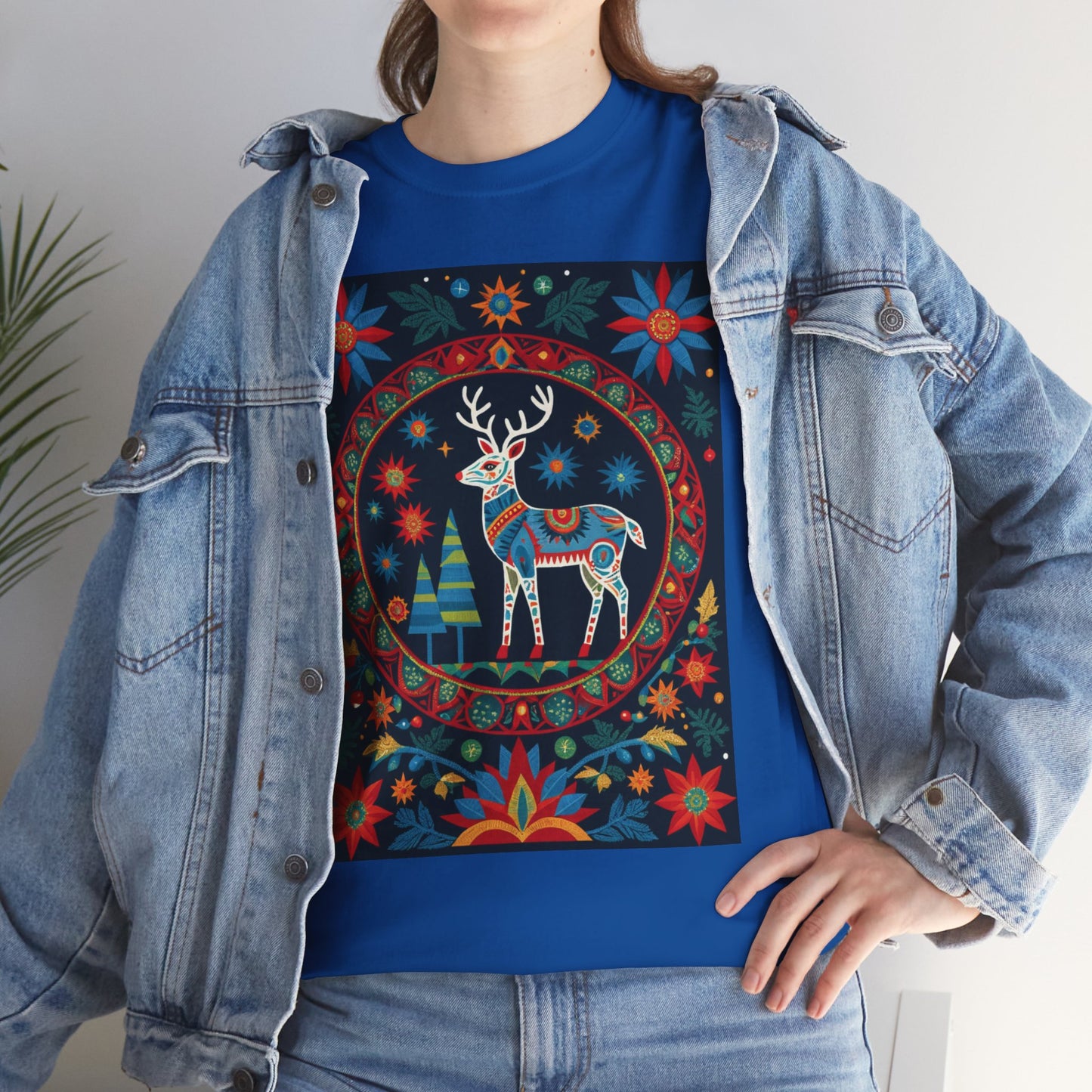 Cultural Fusion Christmas T-Shirt | Festive Fusion Collection PL9