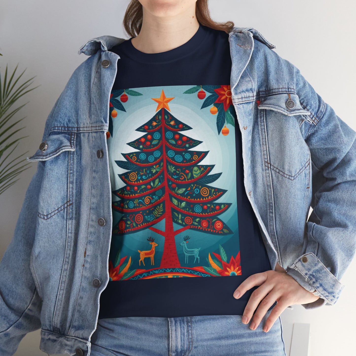 Cultural Fusion Christmas T-Shirt | Festive Fusion Collection PL10