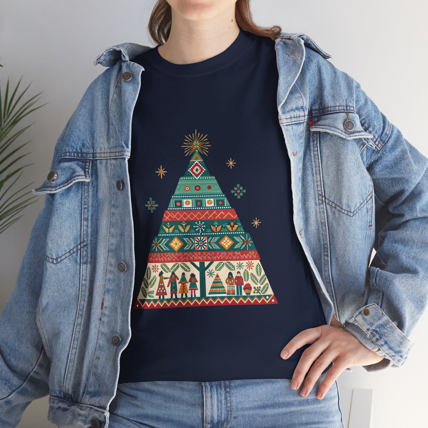 Cultural Fusion Christmas T-Shirt | Festive Fusion Collection R1