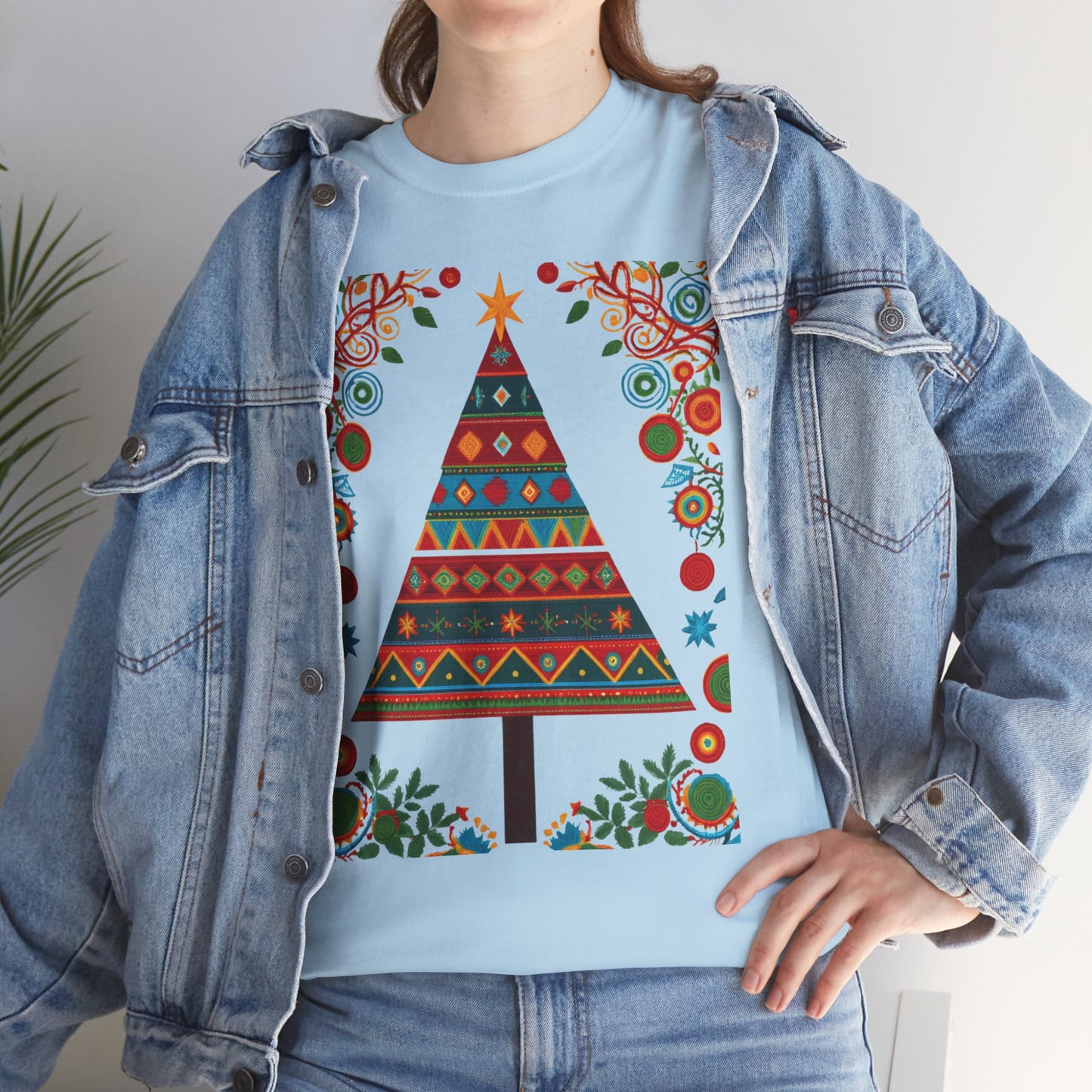 Cultural Fusion Christmas T-Shirt | Festive Fusion Collection PL3