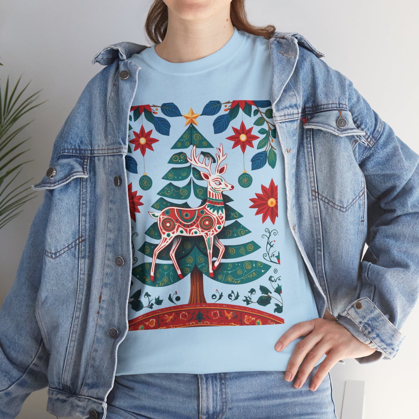 Cultural Fusion Christmas T-Shirt | Festive Fusion Collection PL11