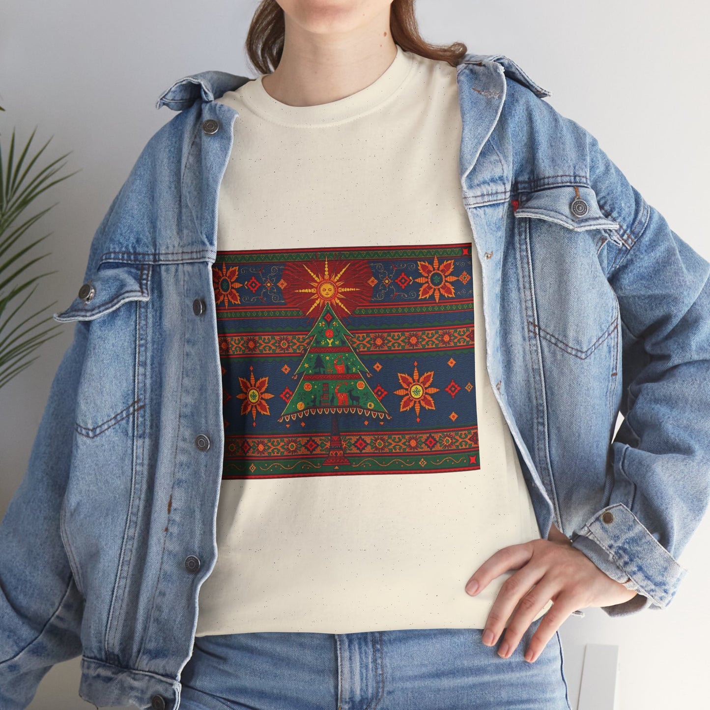 Cultural Fusion Christmas T-Shirt | Festive Fusion Collection BS7