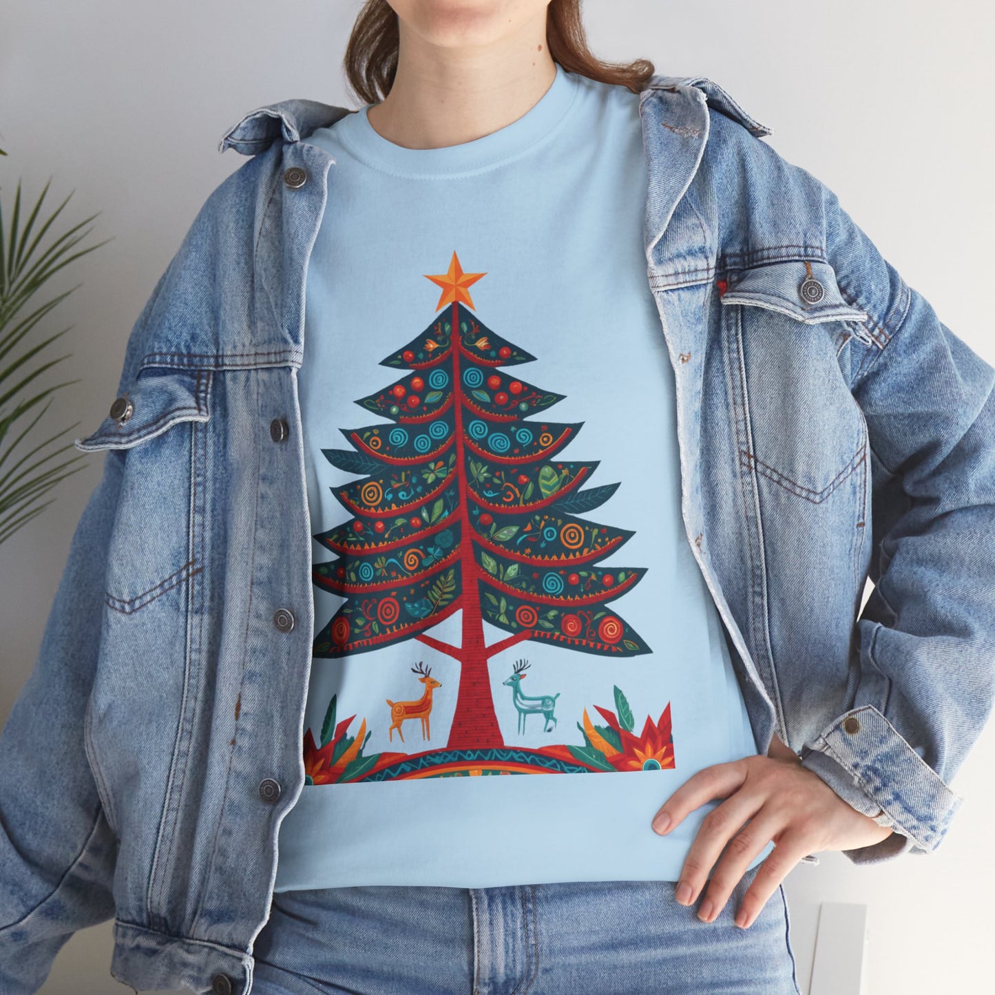 Cultural Fusion Christmas T-Shirt | Festive Fusion Collection PL14