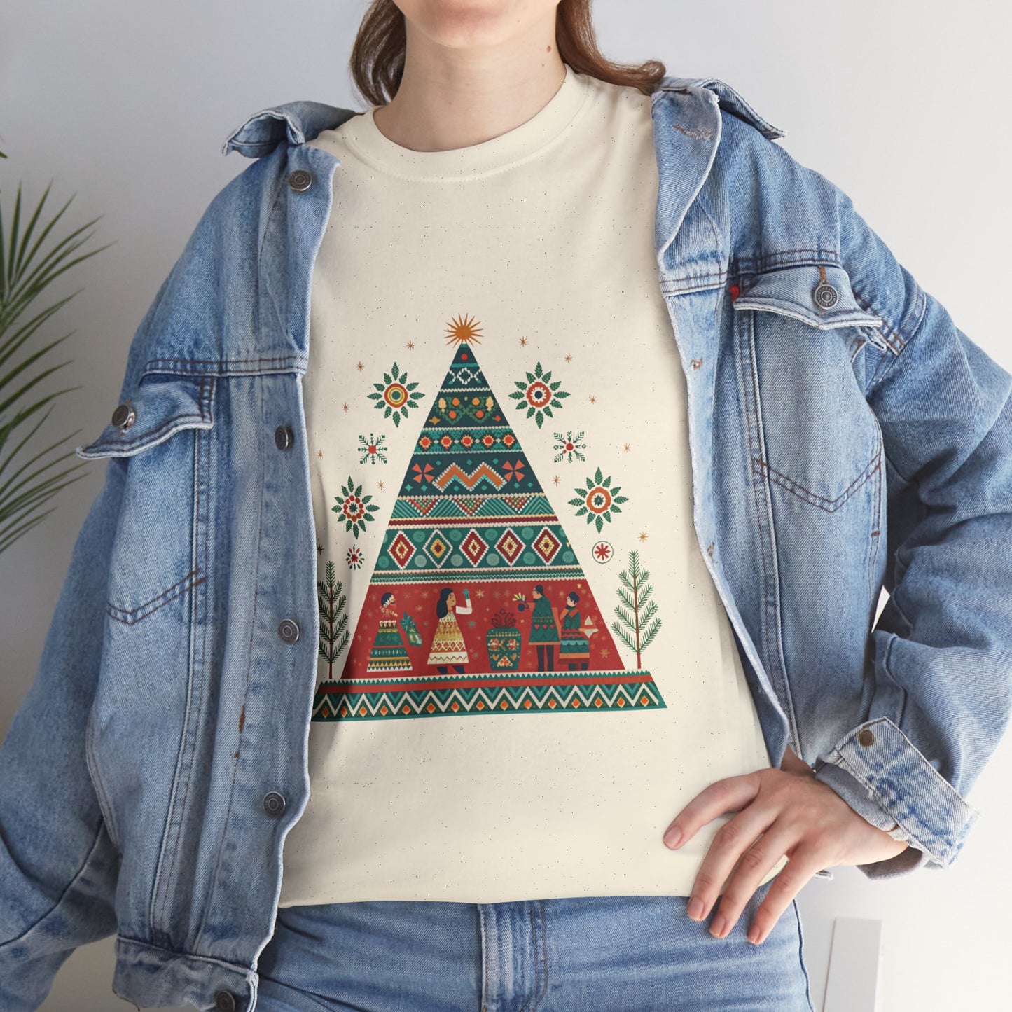 Cultural Fusion Christmas T-Shirt | Festive Fusion Collection R3