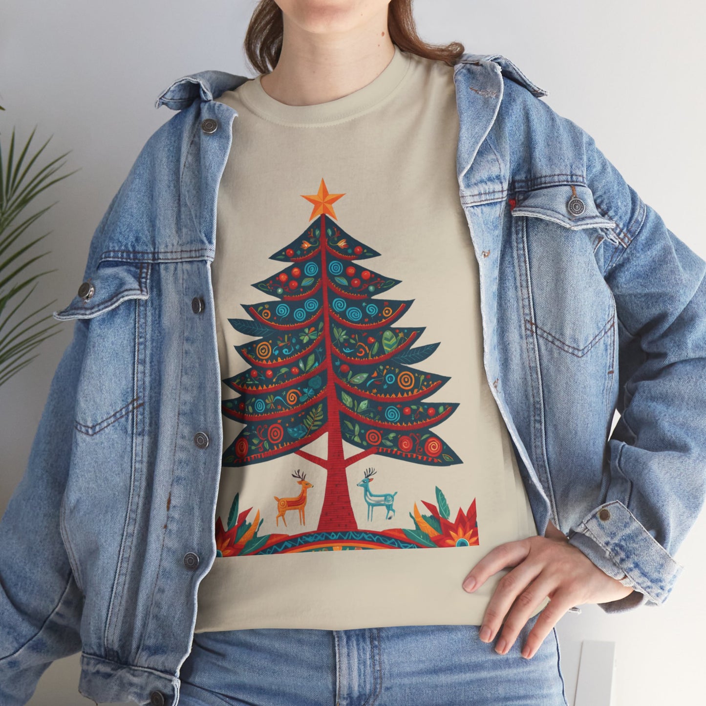 Cultural Fusion Christmas T-Shirt | Festive Fusion Collection PL14