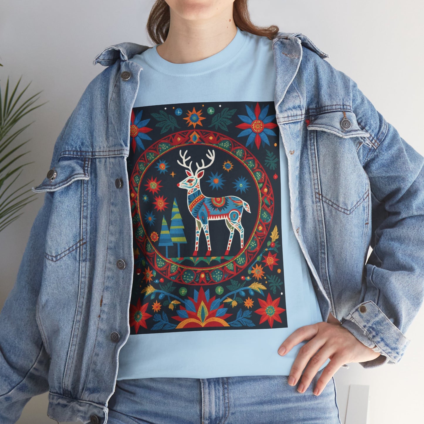 Cultural Fusion Christmas T-Shirt | Festive Fusion Collection PL9