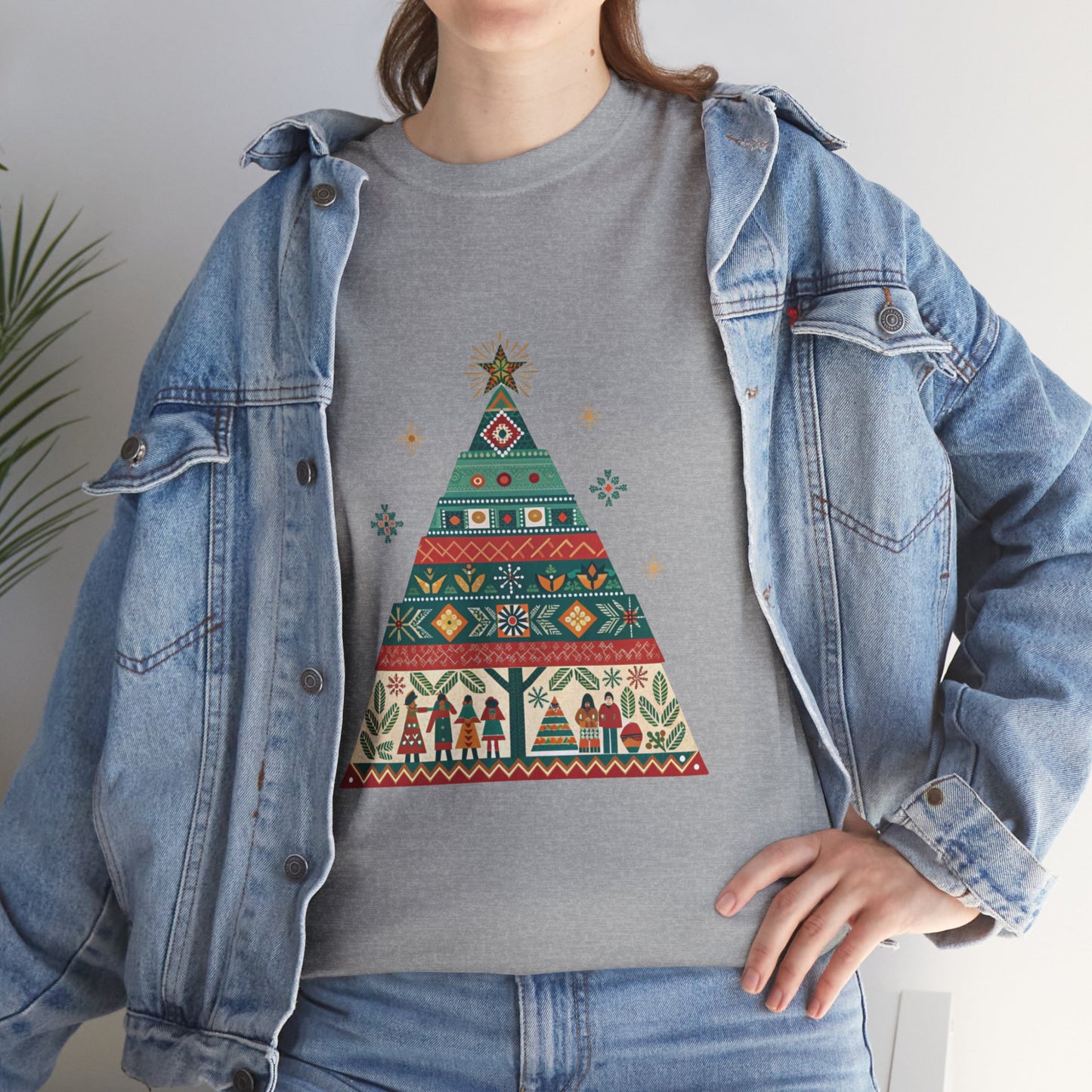 Cultural Fusion Christmas T-Shirt | Festive Fusion Collection R1