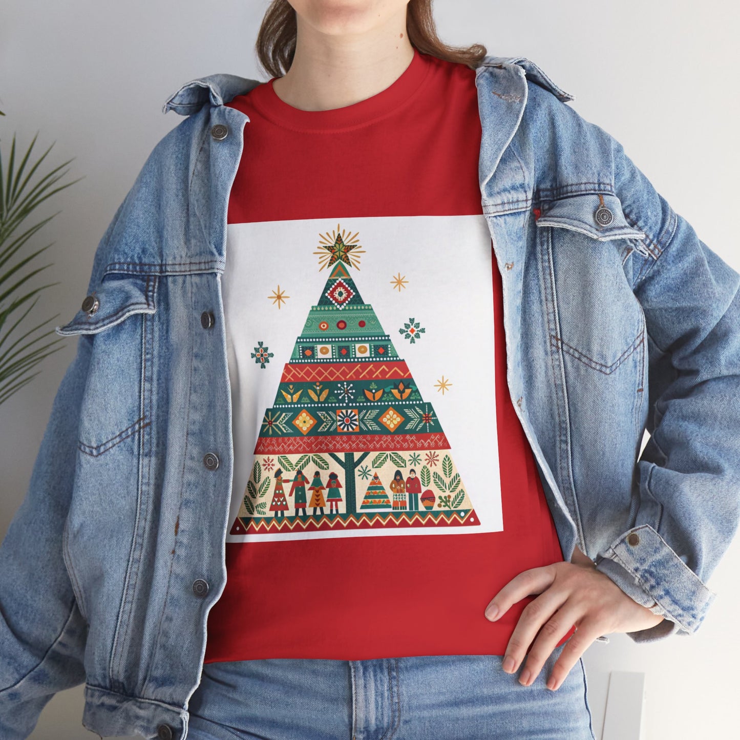 Cultural Fusion Christmas T-Shirt | Festive Fusion Collection R0