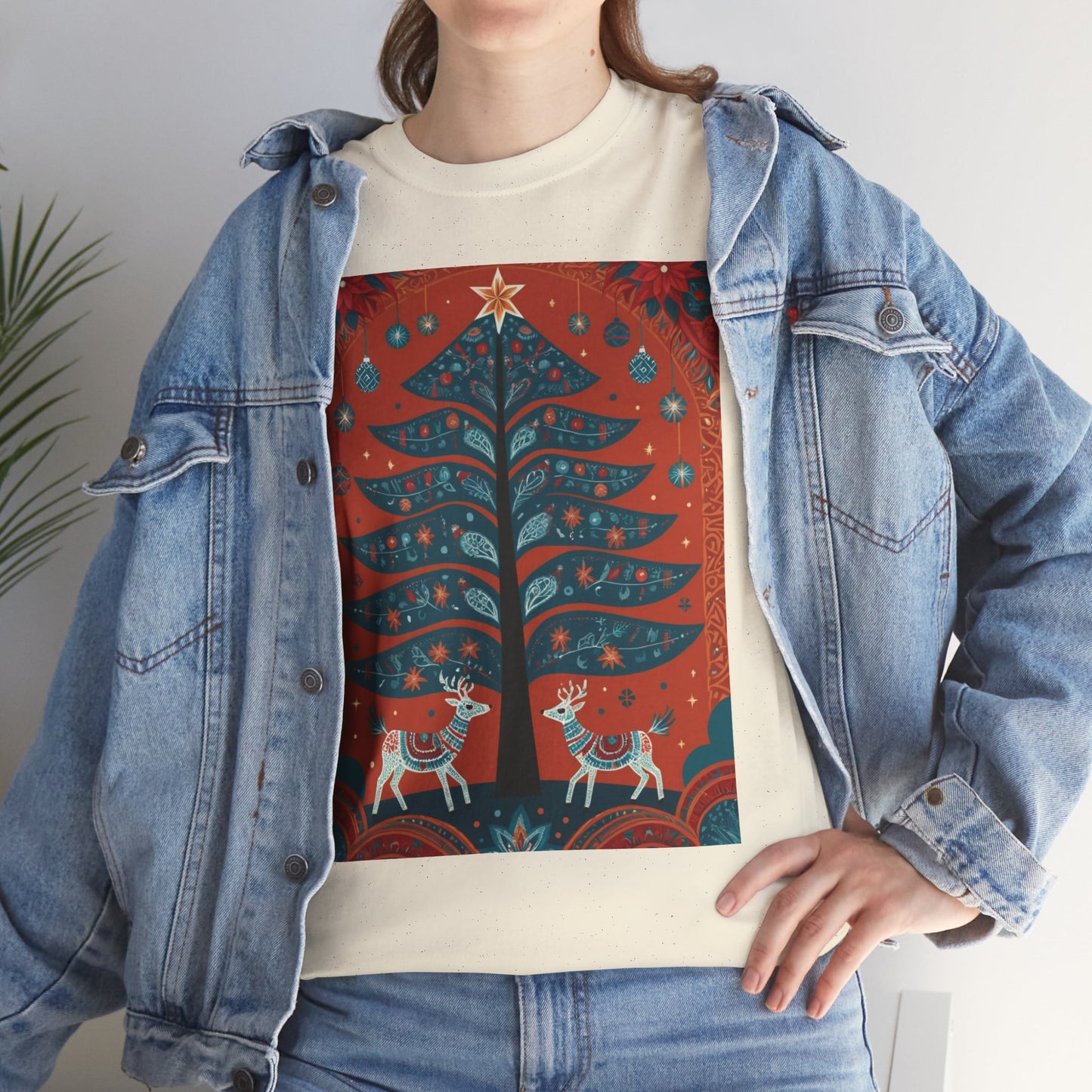 Cultural Fusion Christmas T-Shirt | Festive Fusion Collection PL8