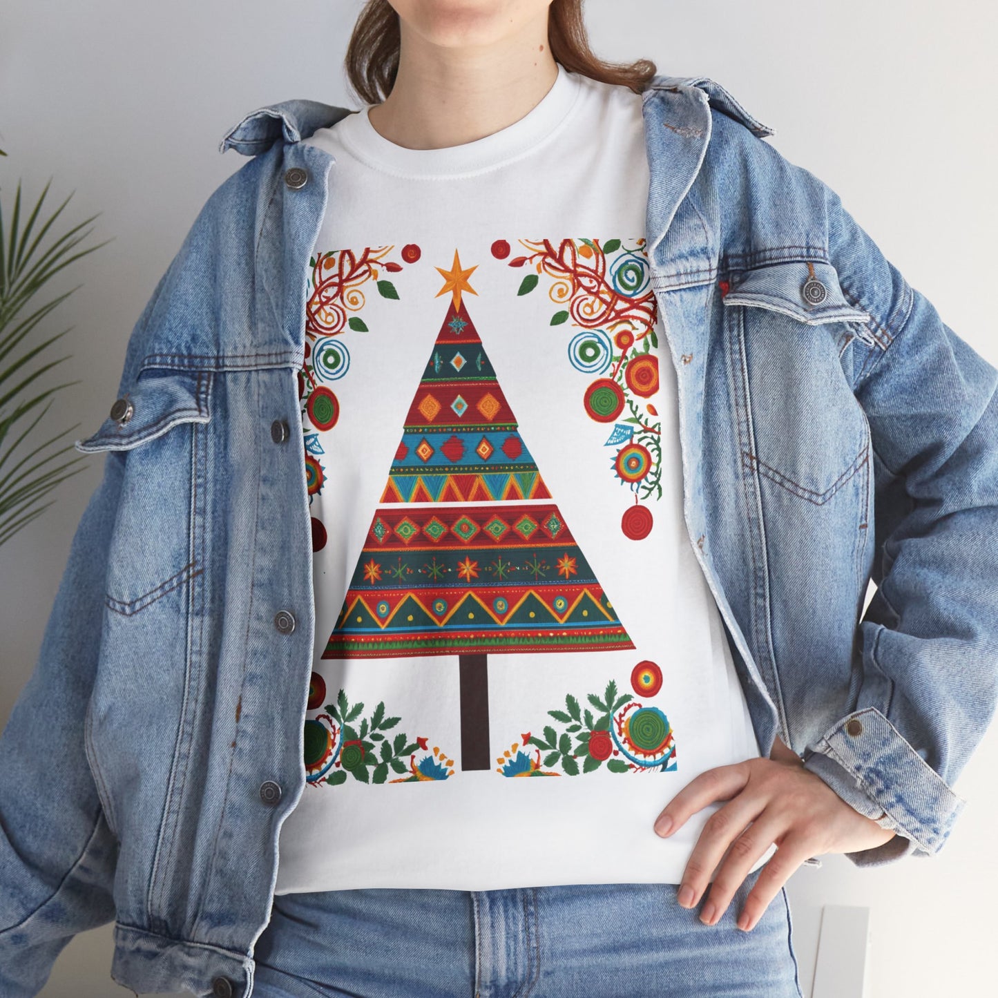 Cultural Fusion Christmas T-Shirt | Festive Fusion Collection PL4