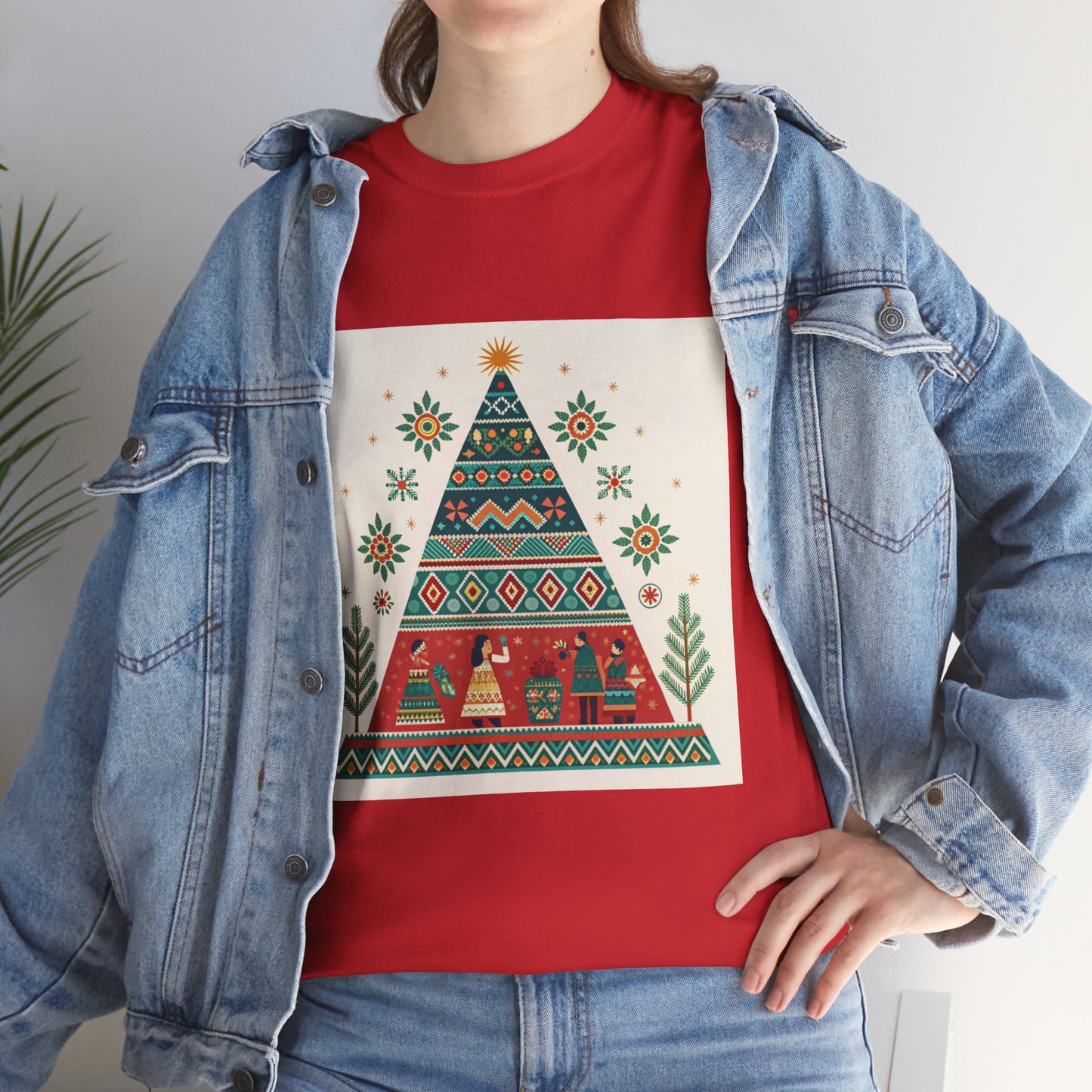 Cultural Fusion Christmas T-Shirt | Festive Fusion Collection R2