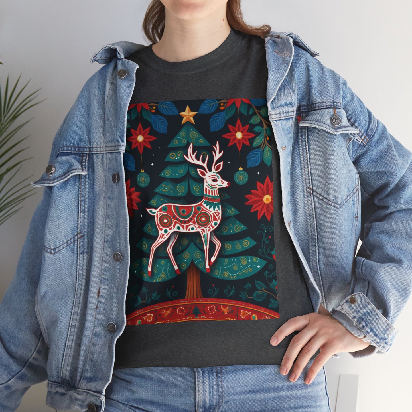 Cultural Fusion Christmas T-Shirt | Festive Fusion Collection PL7