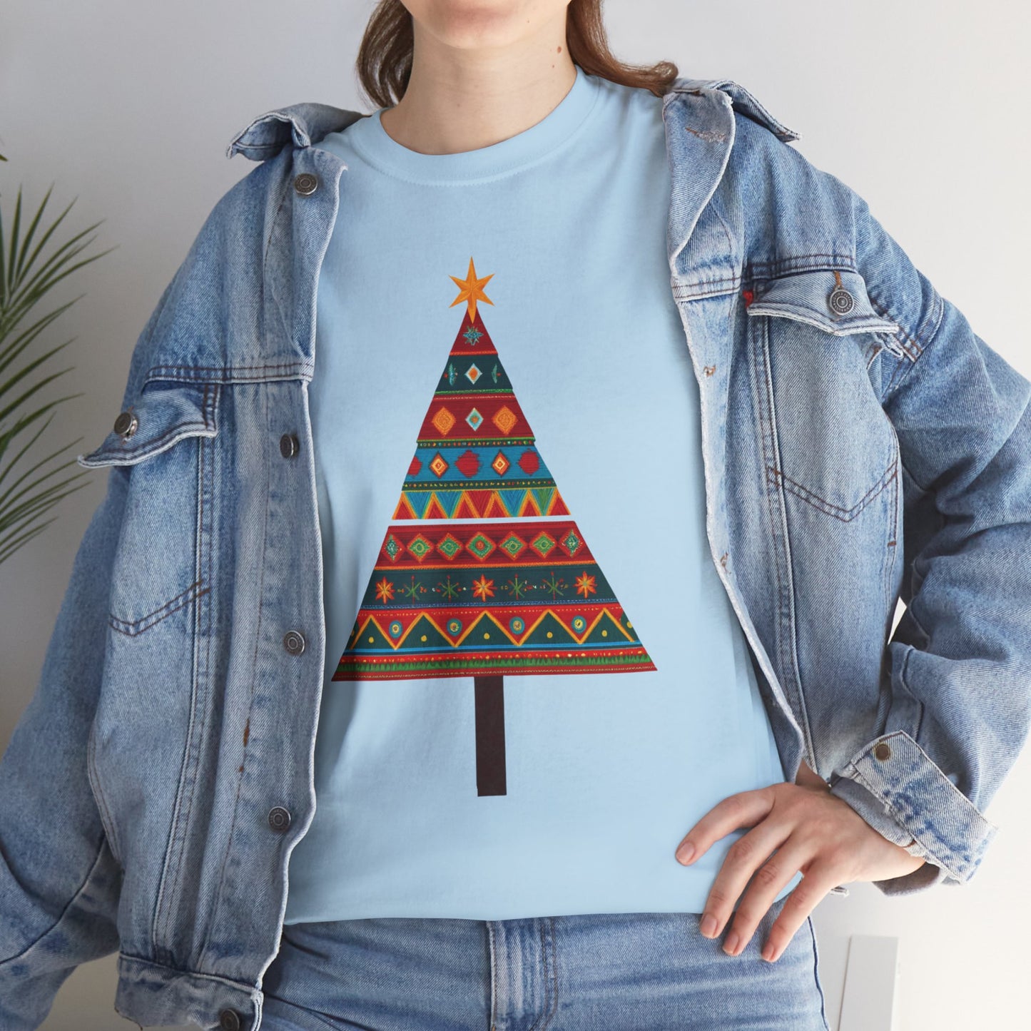 Cultural Fusion Christmas T-Shirt | Festive Fusion Collection PL6