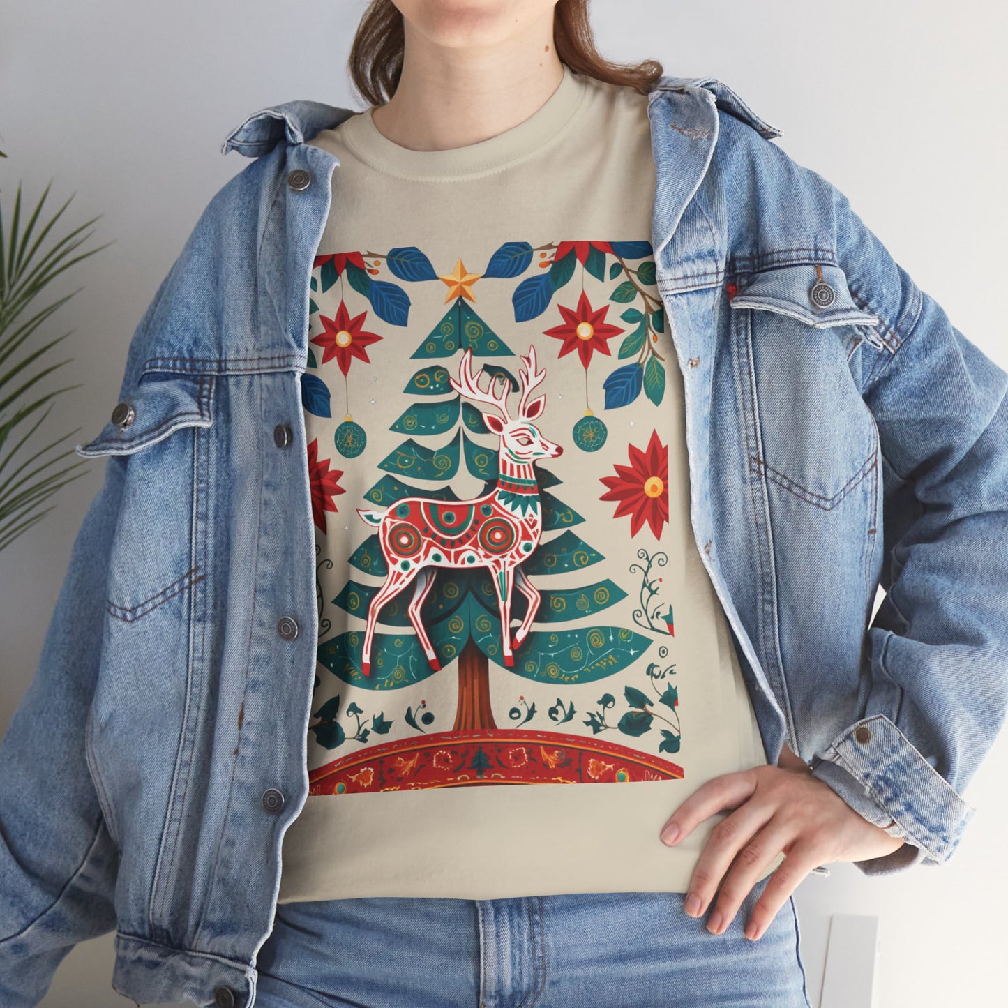 Cultural Fusion Christmas T-Shirt | Festive Fusion Collection PL11