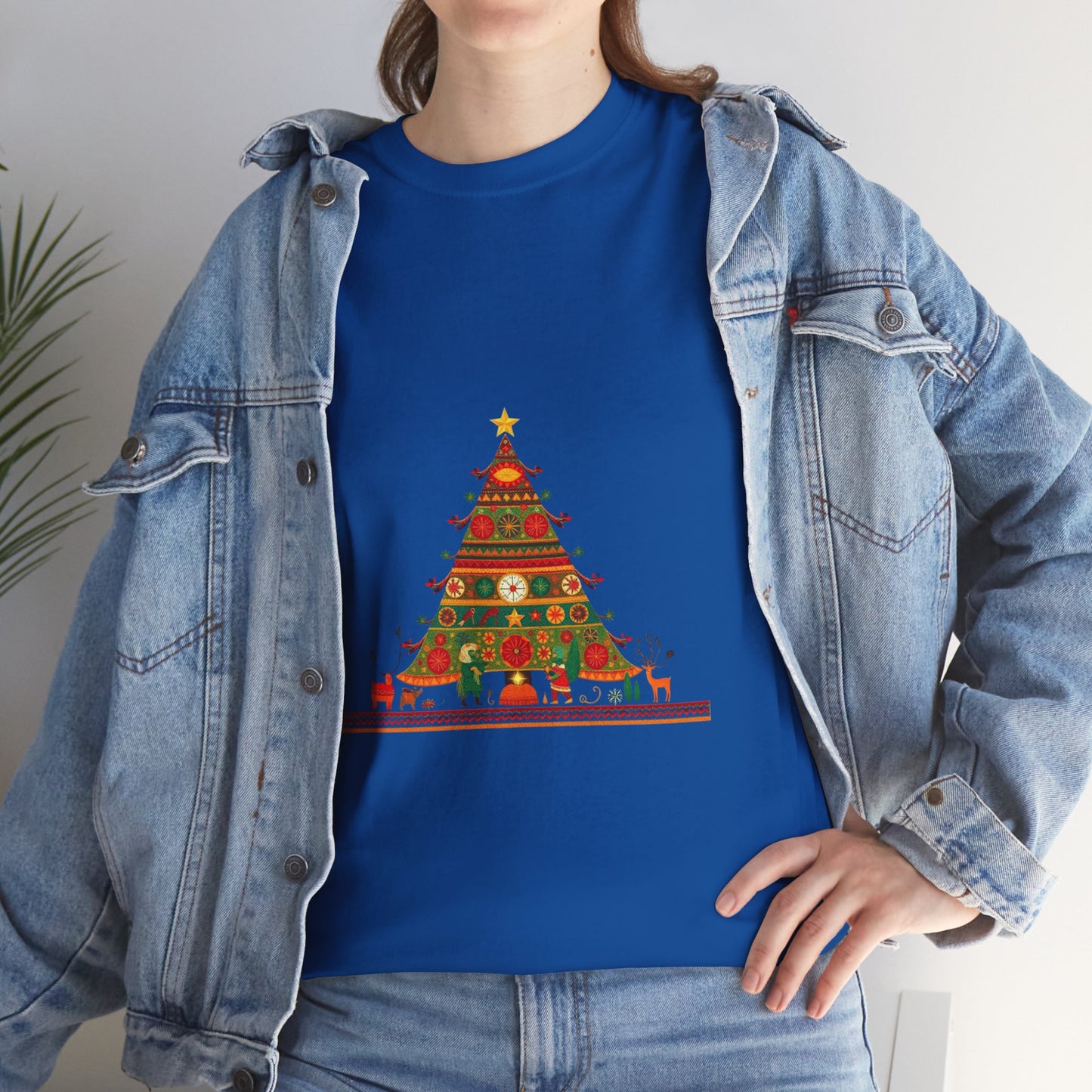 Cultural Fusion Christmas T-Shirt | Festive Fusion Collection BS3