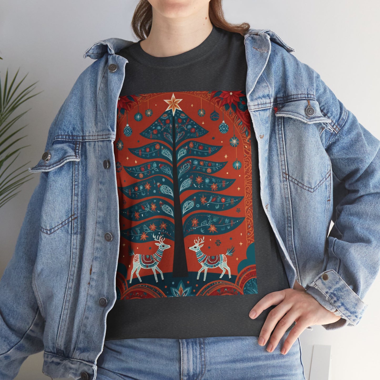 Cultural Fusion Christmas T-Shirt | Festive Fusion Collection PL8