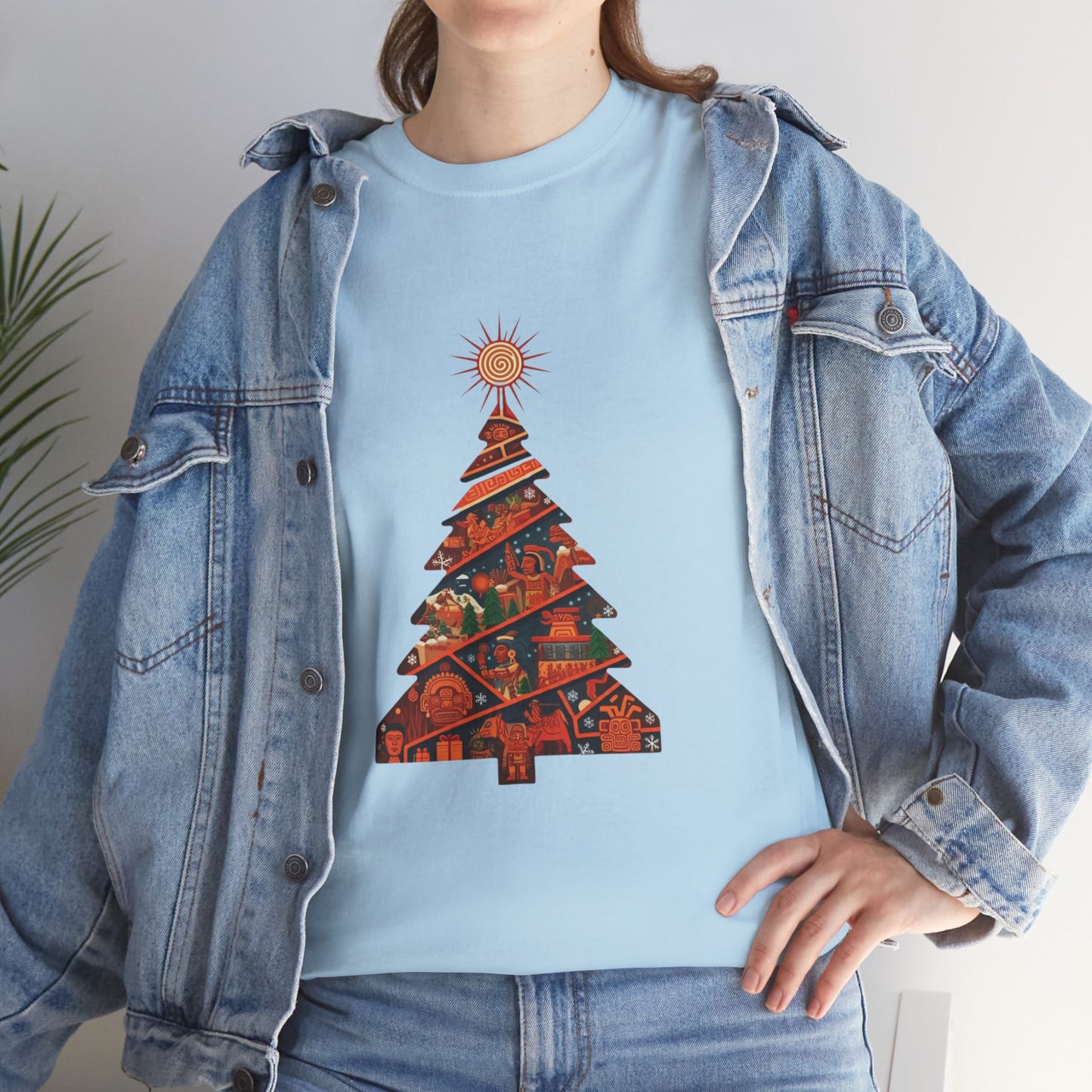 Cultural Fusion Christmas T-Shirt | Festive Fusion Collection IFX9