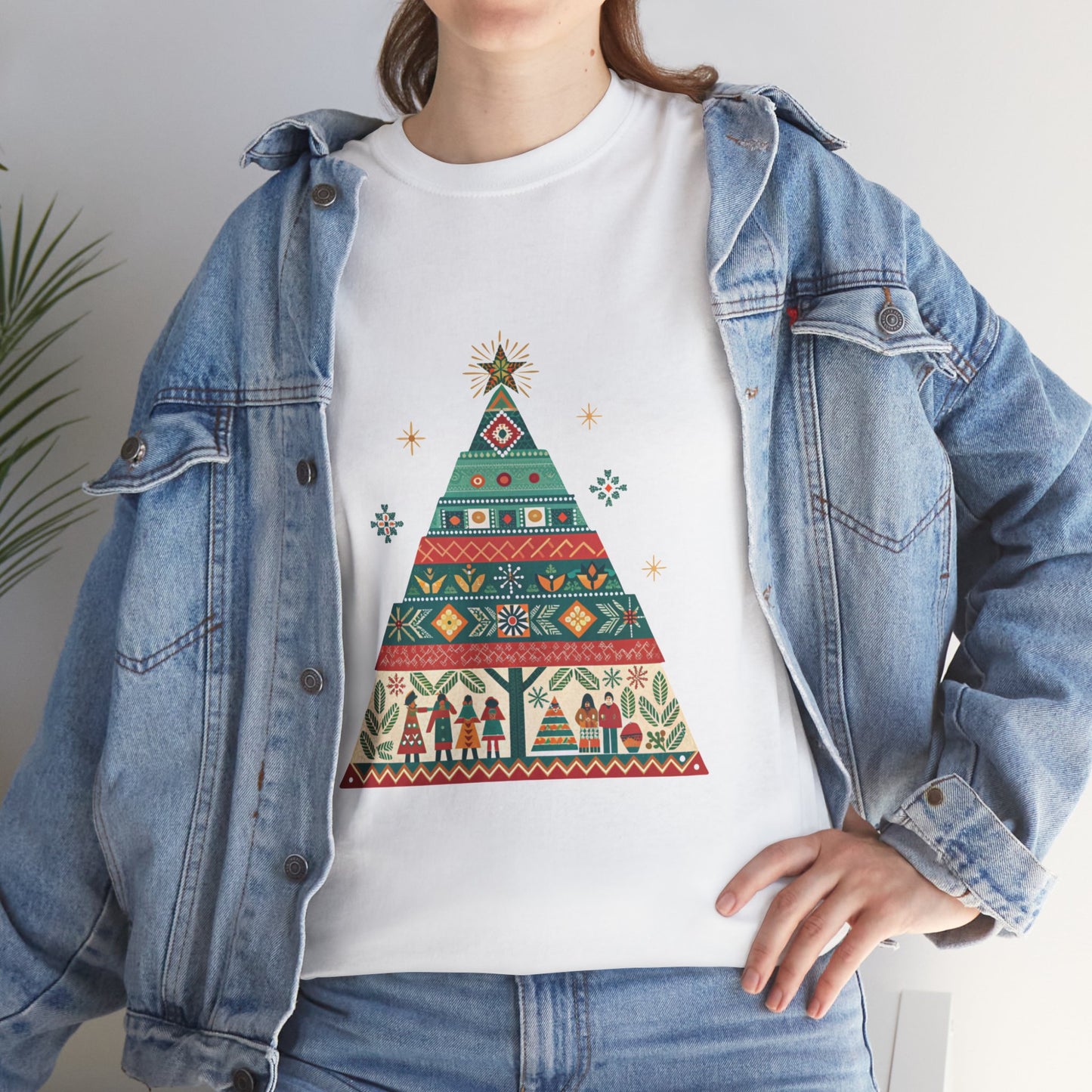 Cultural Fusion Christmas T-Shirt | Festive Fusion Collection R1