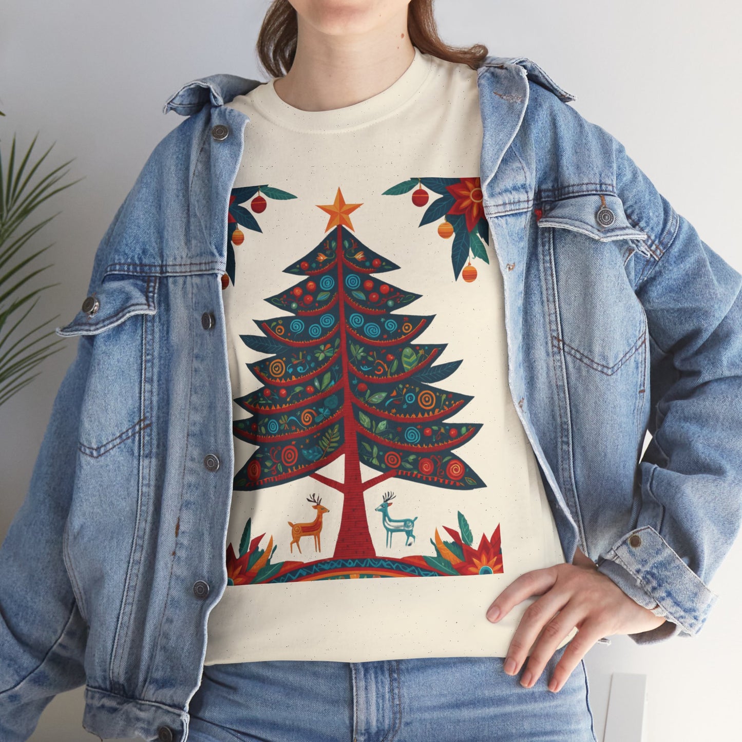 Cultural Fusion Christmas T-Shirt | Festive Fusion Collection PL13