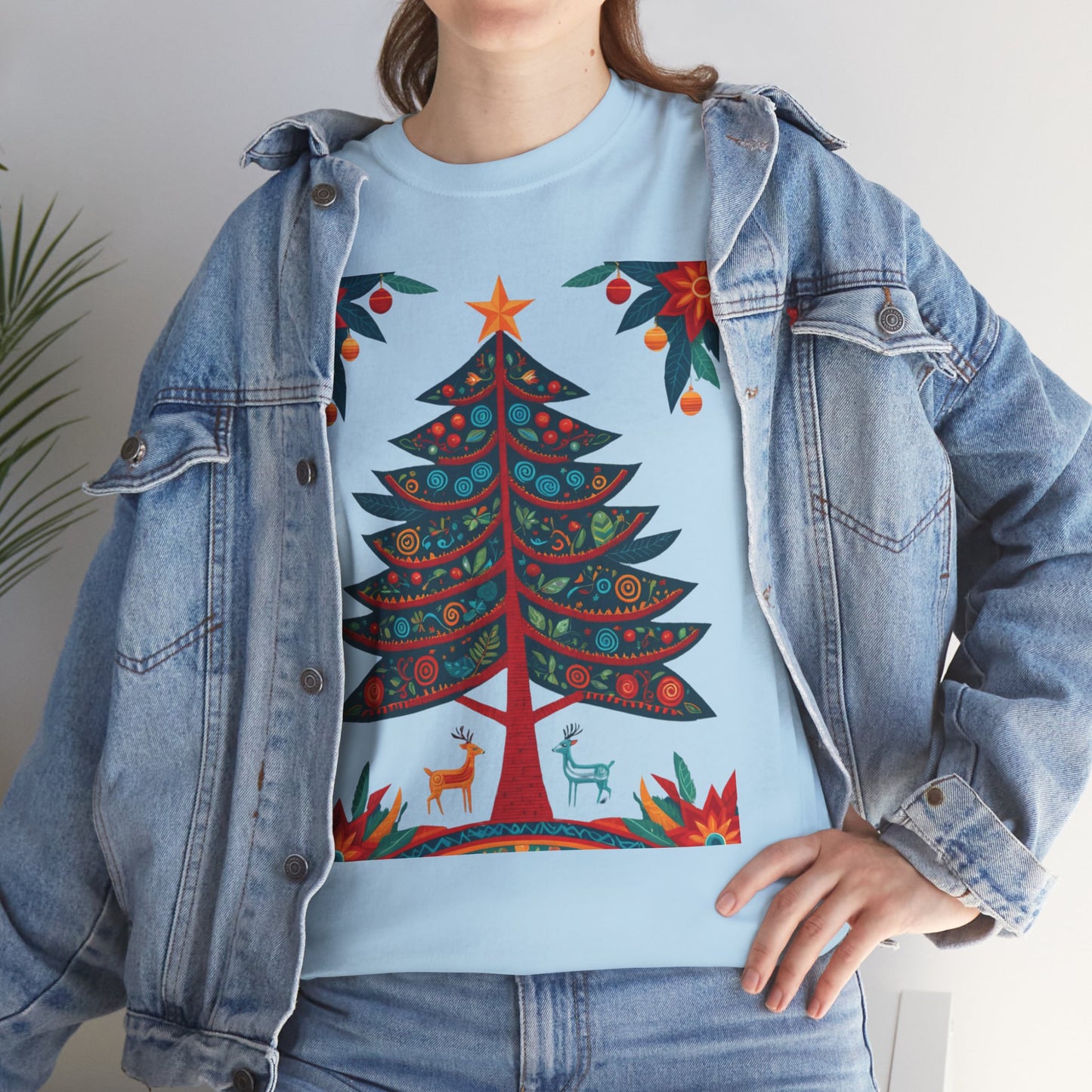 Cultural Fusion Christmas T-Shirt | Festive Fusion Collection PL13