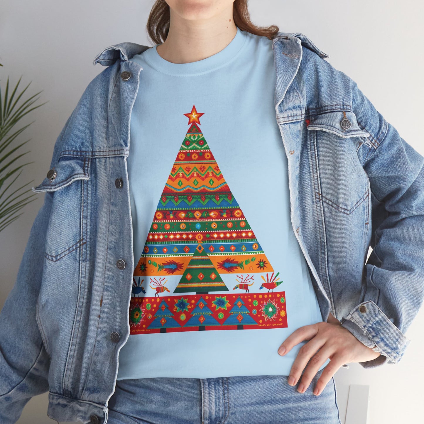 Cultural Fusion Christmas T-Shirt | Festive Fusion Collection PL1